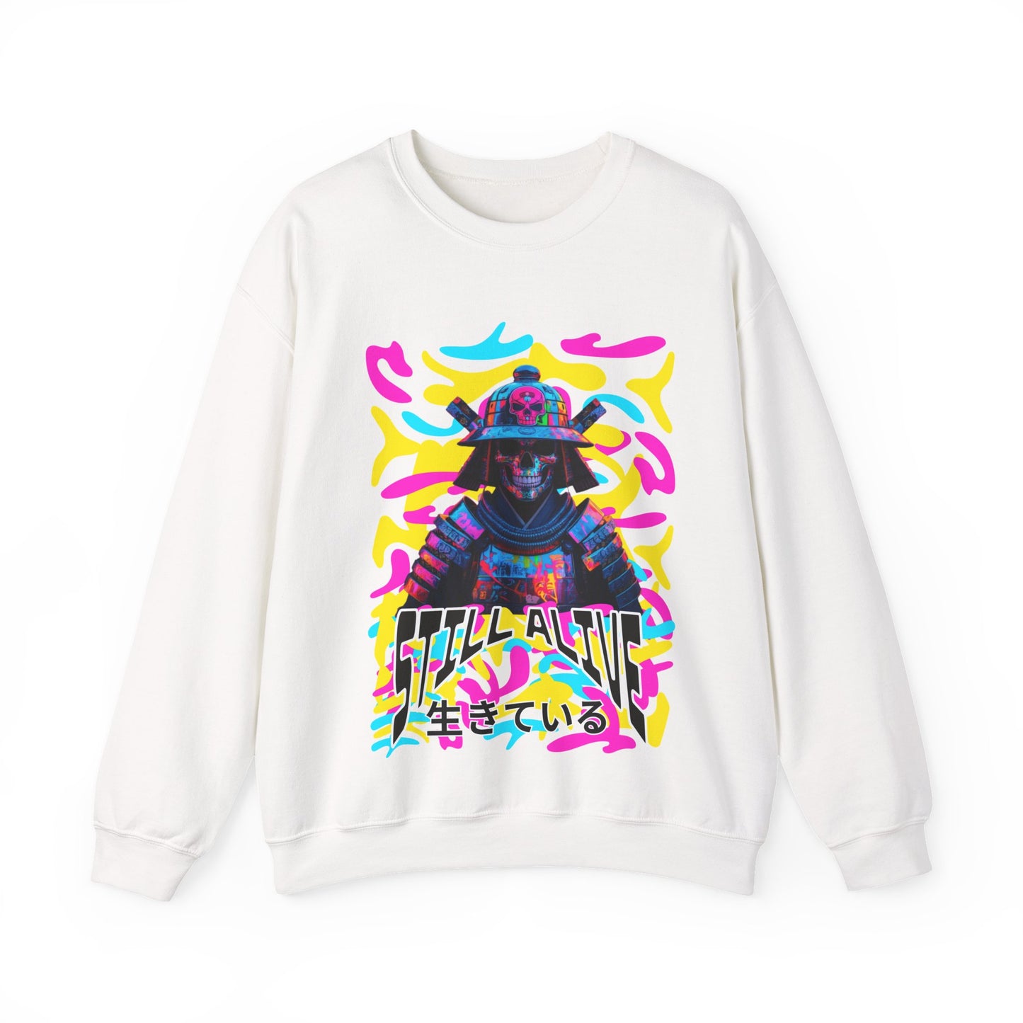 Samurai Still alive Sweatshirt - mit Japanischer Schrift