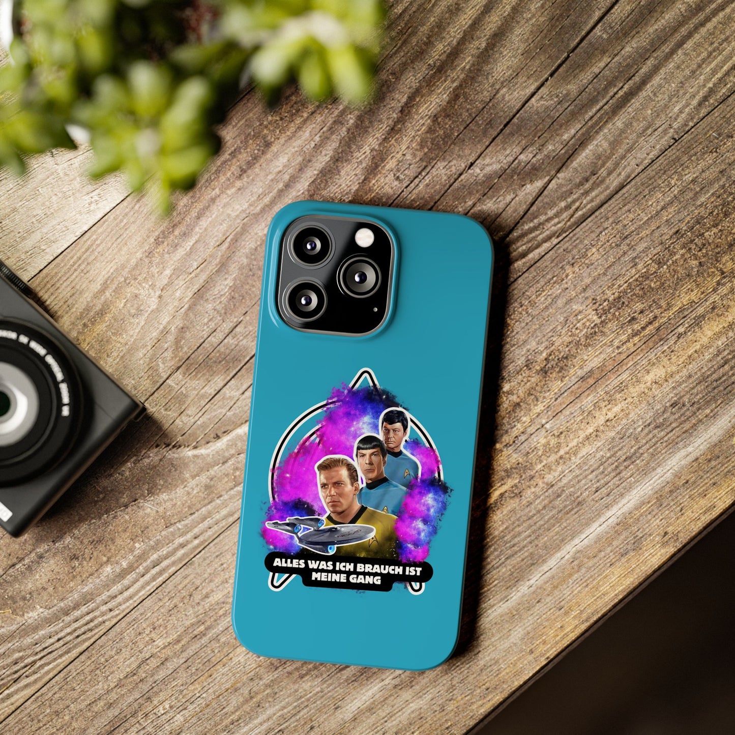 Handyhülle - Star trek Slim Phone Cases "Alles was ich brauch ist meine Gang", Star Trek