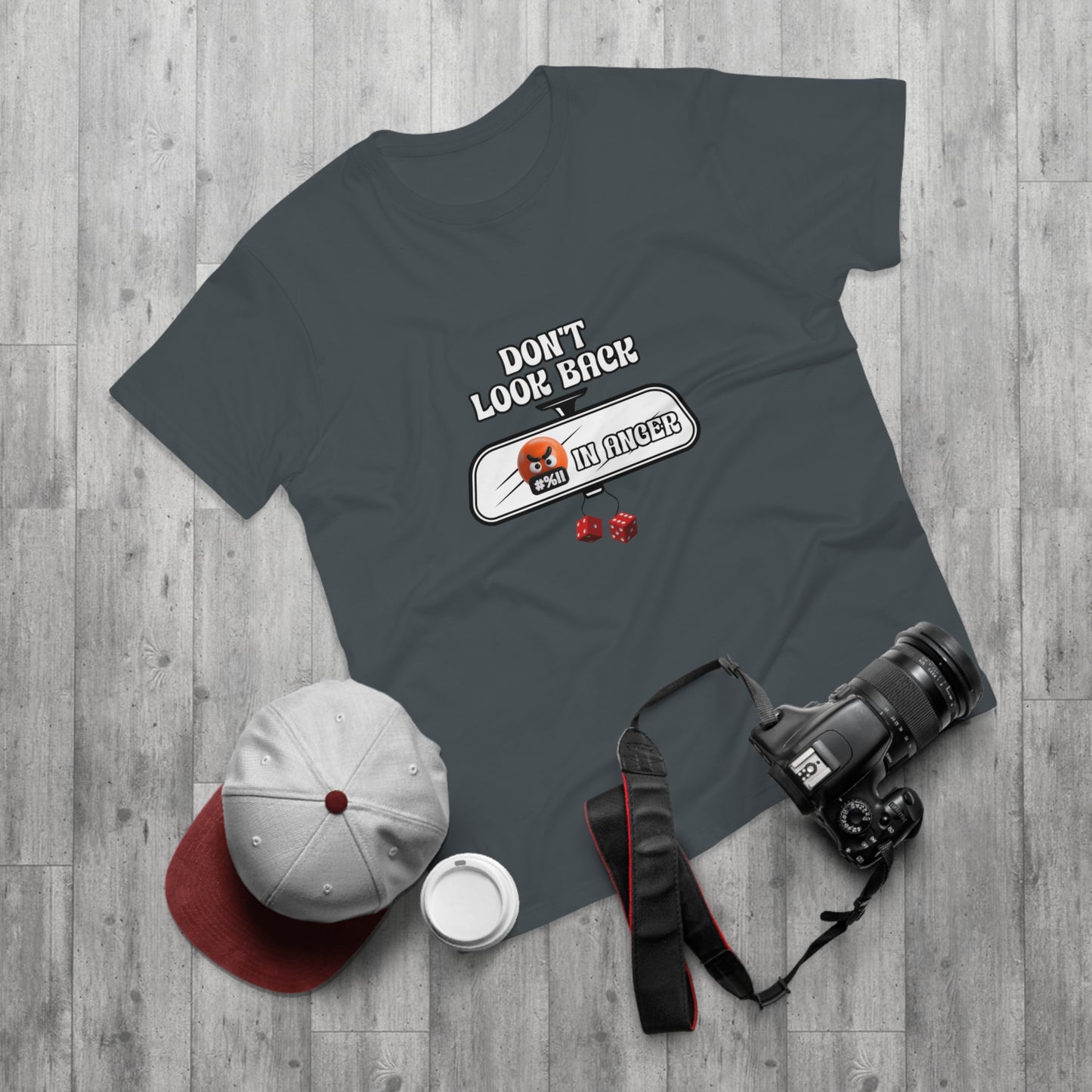 Don't Look Back in Anger Men's T-Shirt, Motivational