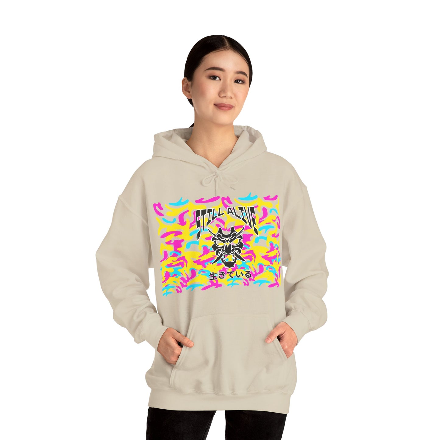 Samurai Still alive Sweatshirt - mit Japanischer Schrift