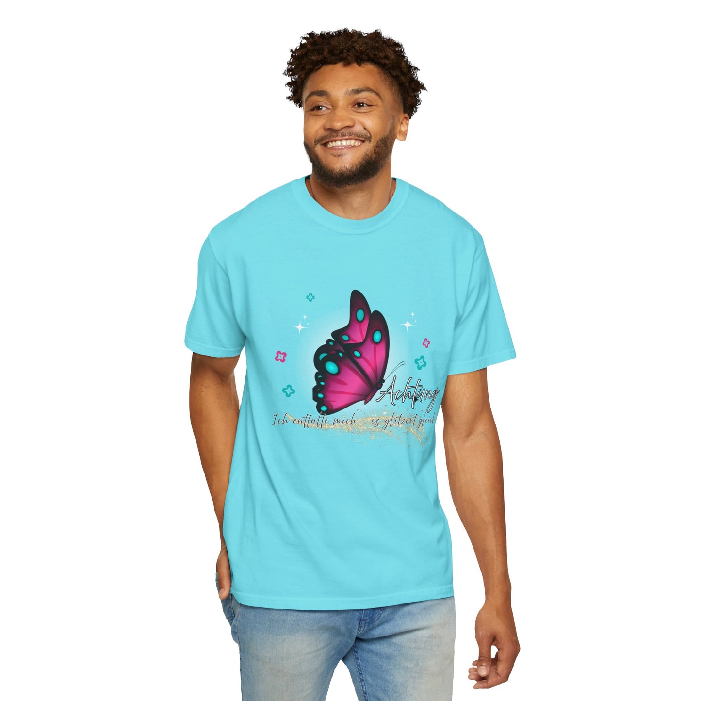 Achtung ich glitzere gleich... T shirt