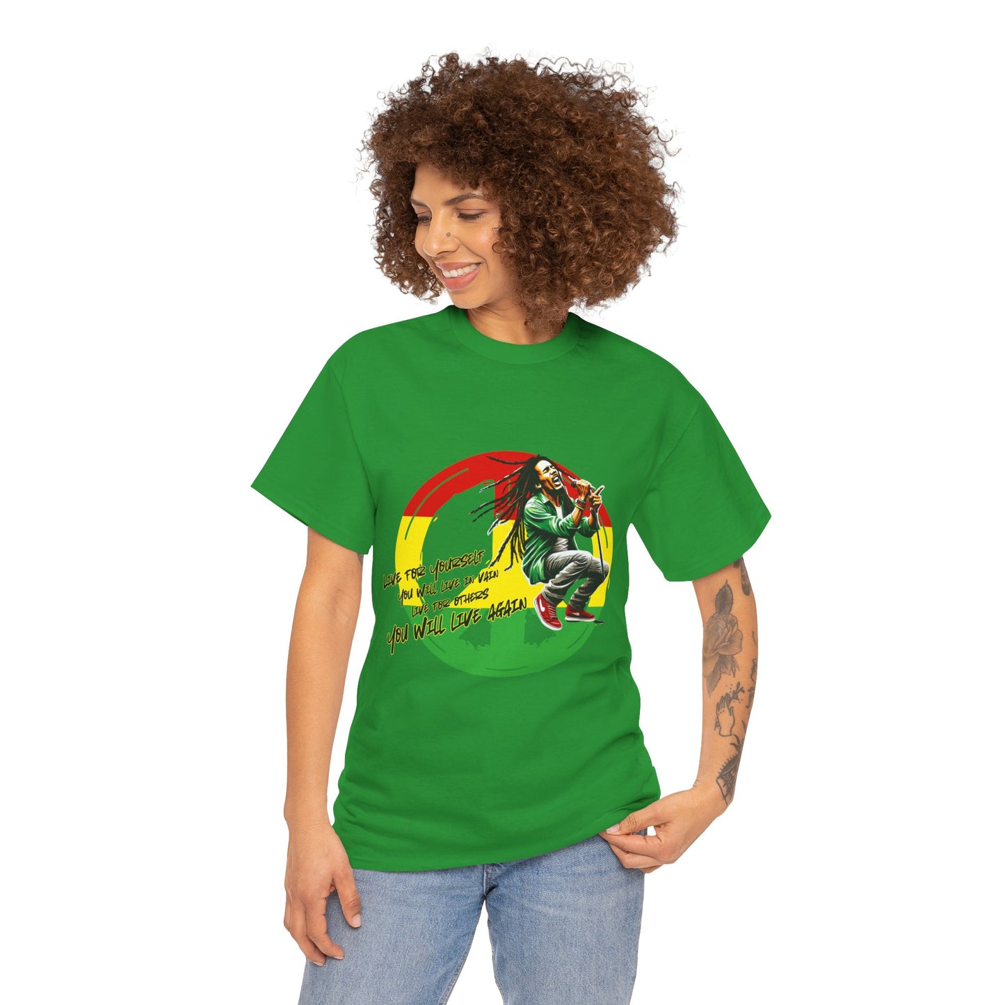 B o b M a r l e y Unisex T shirt - Raggae
