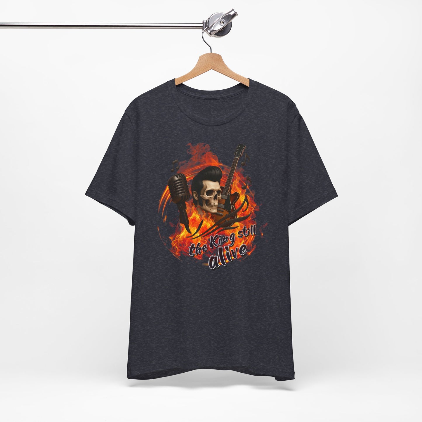 Music Vibes Unisex Jersey Tee - 'The King Still Alive' Graphic T-Shirt