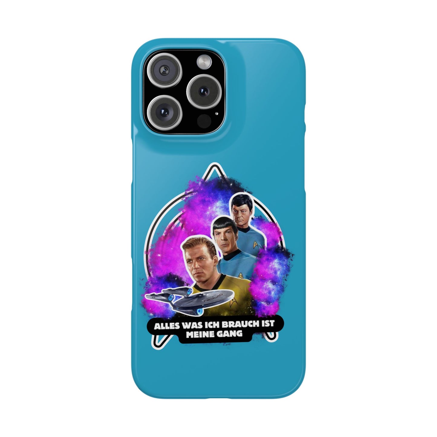 Handyhülle - Star trek Slim Phone Cases "Alles was ich brauch ist meine Gang", Star Trek