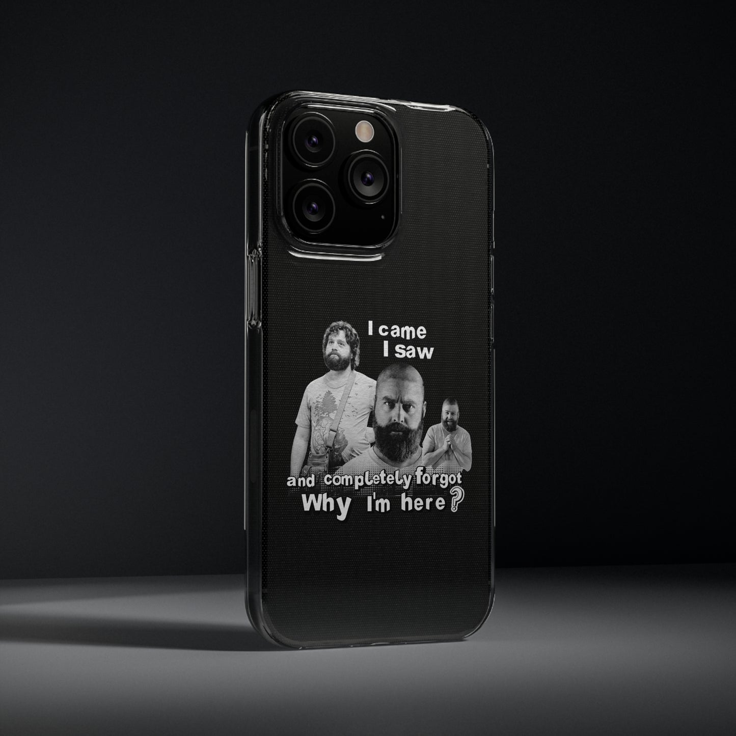 I Came, I Saw & Forgot, Alan Hangover - Funny Phone Case - Handyhülle -