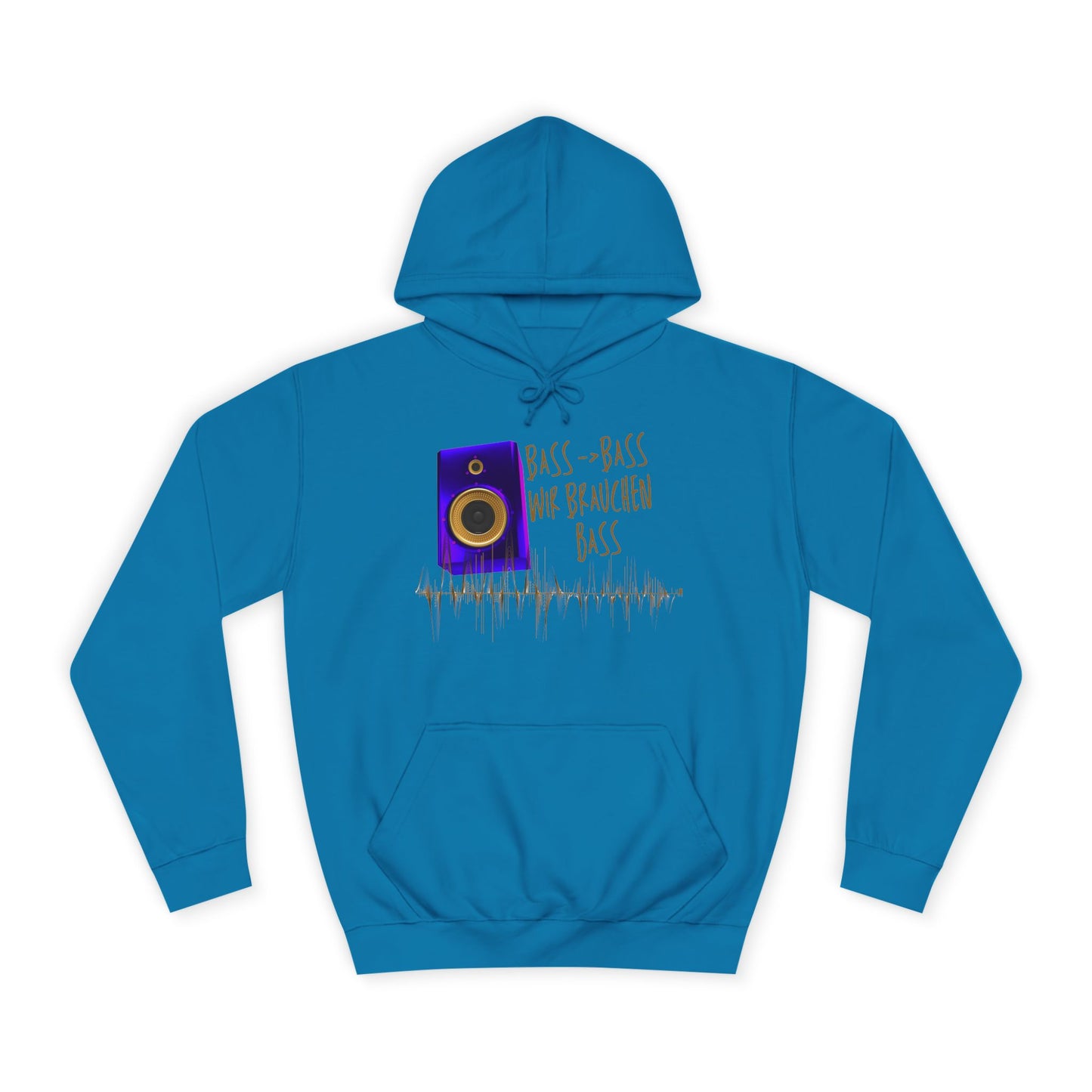 Bass, Bass wir brauchen Bass! Audio Vibes Hoodie | Unisex
