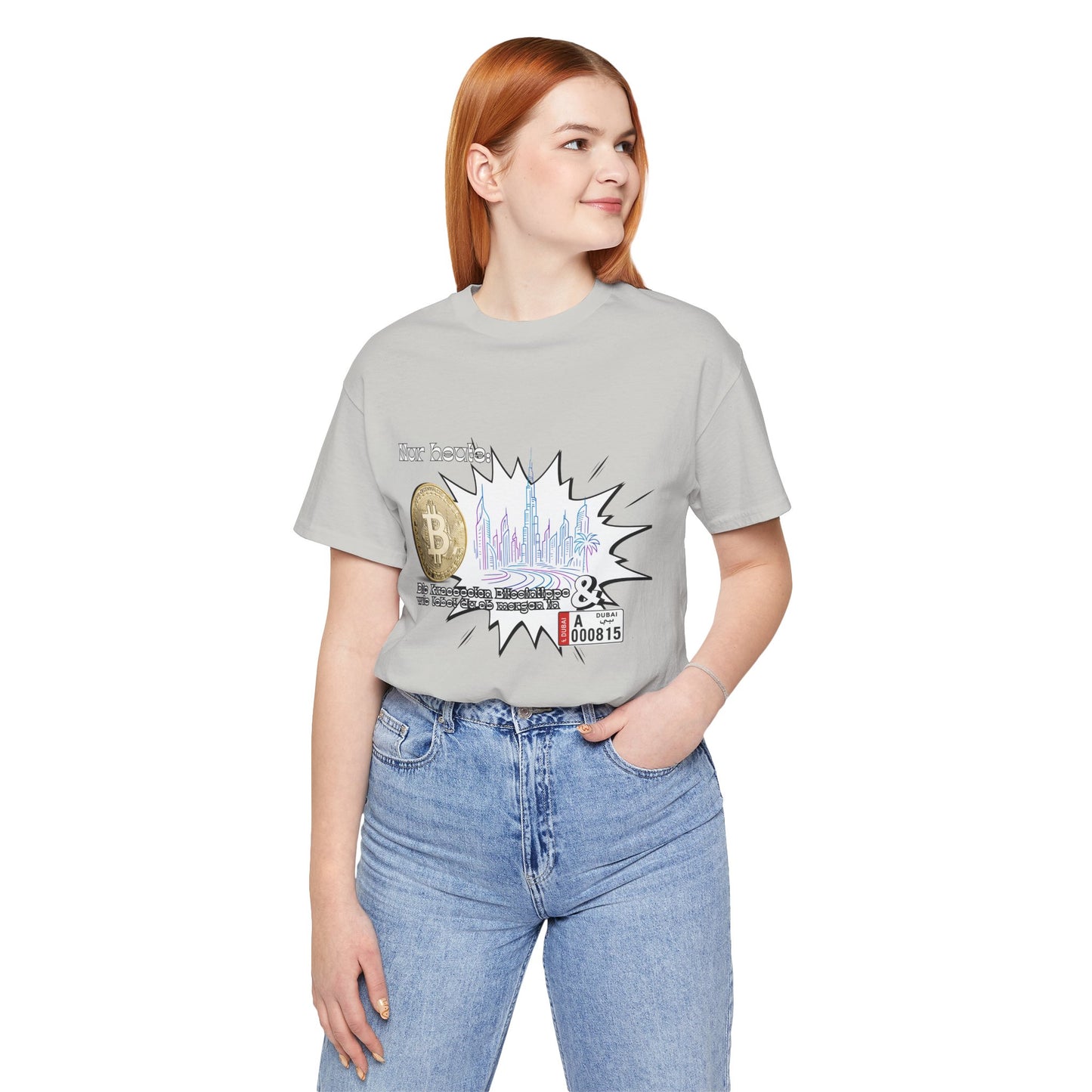 Bitcoins Dubai - Rosarote Welt - lass dich nicht verarschen T - Shirt