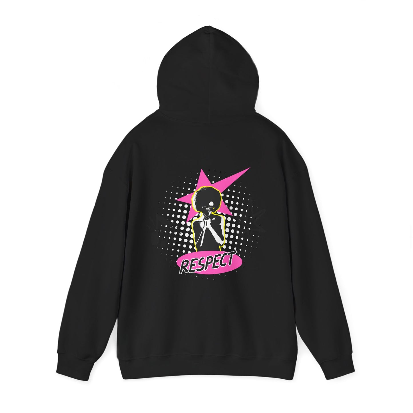 Respect Unisex Hooded Sweatshirt, Streetwear Hoodie