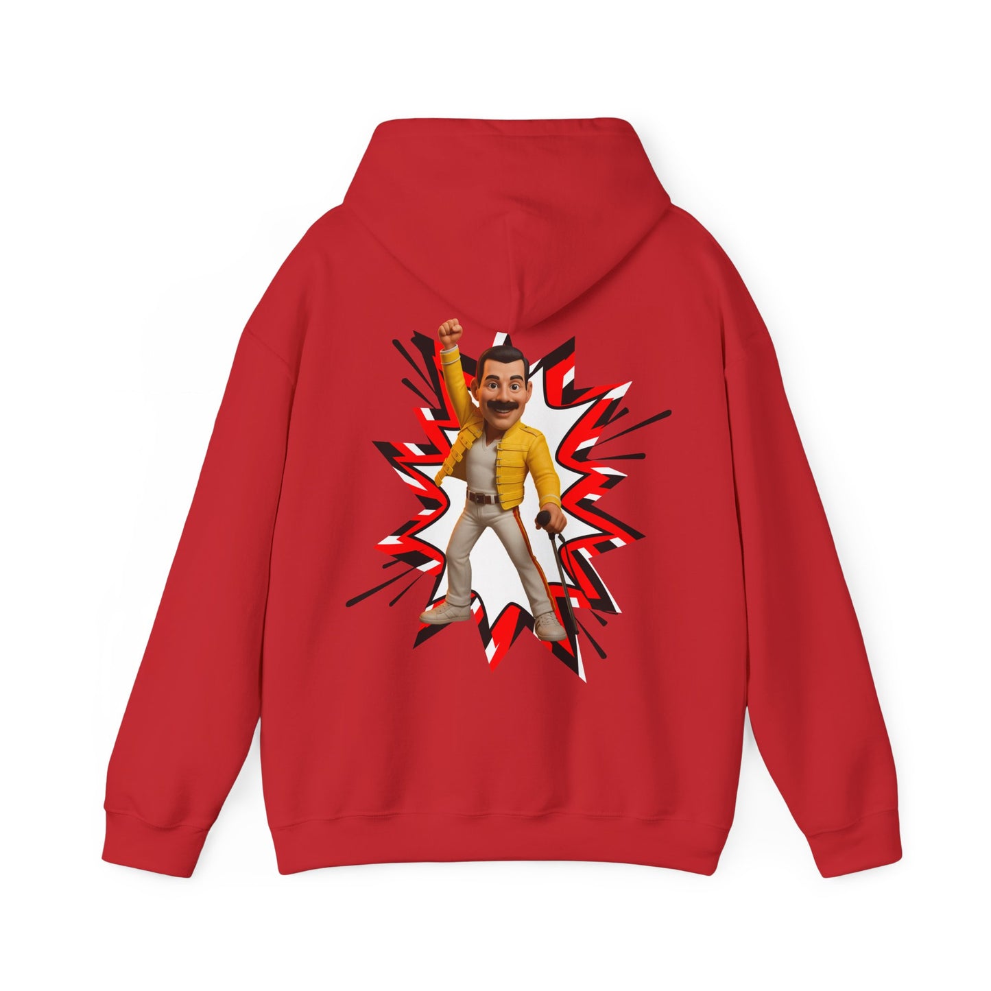 Freddie Hoodie, Unisex Sweatshirt for Music Lovers