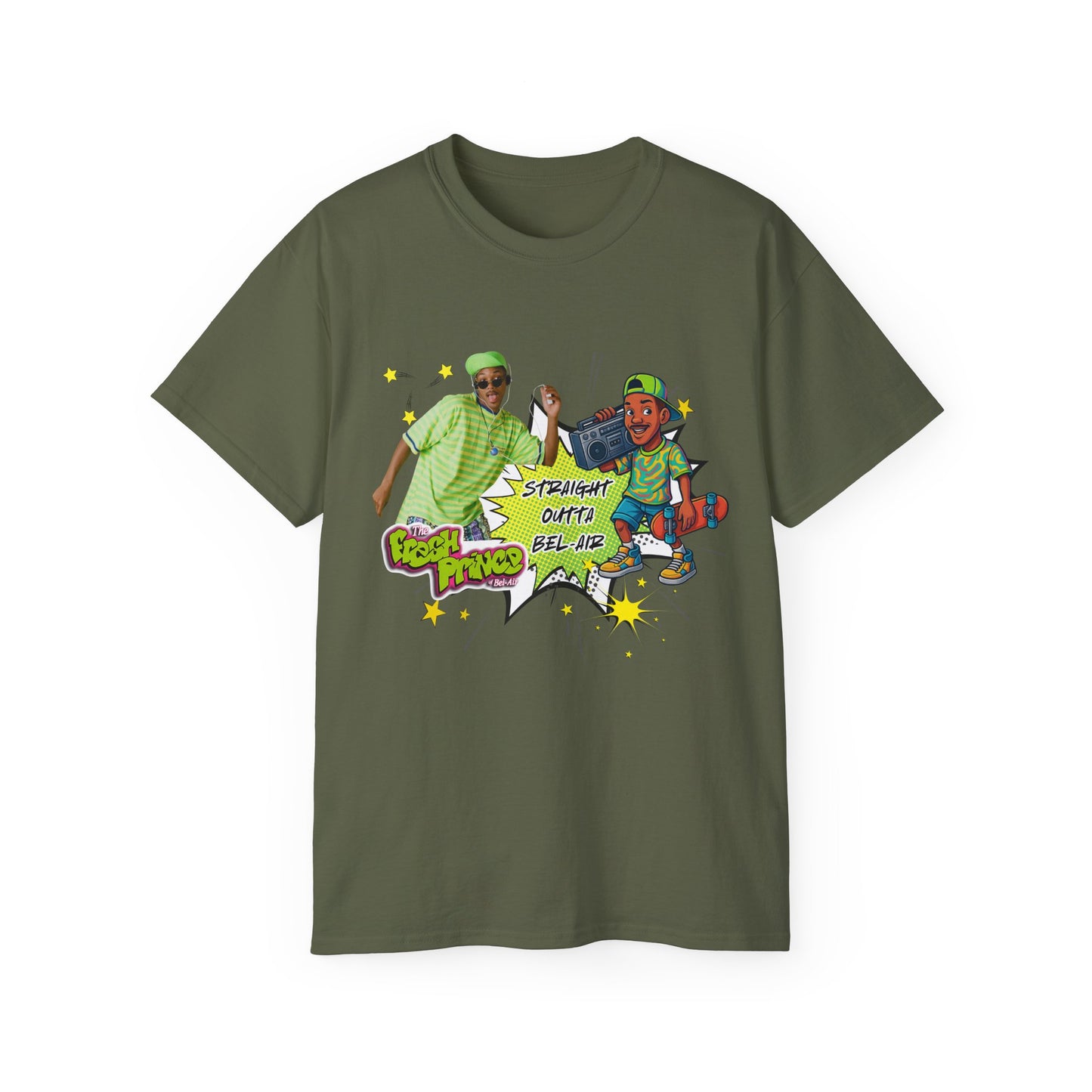 Prince from Bel Air, Hip-Hop Fashion Shirt, Vintage 90s Style