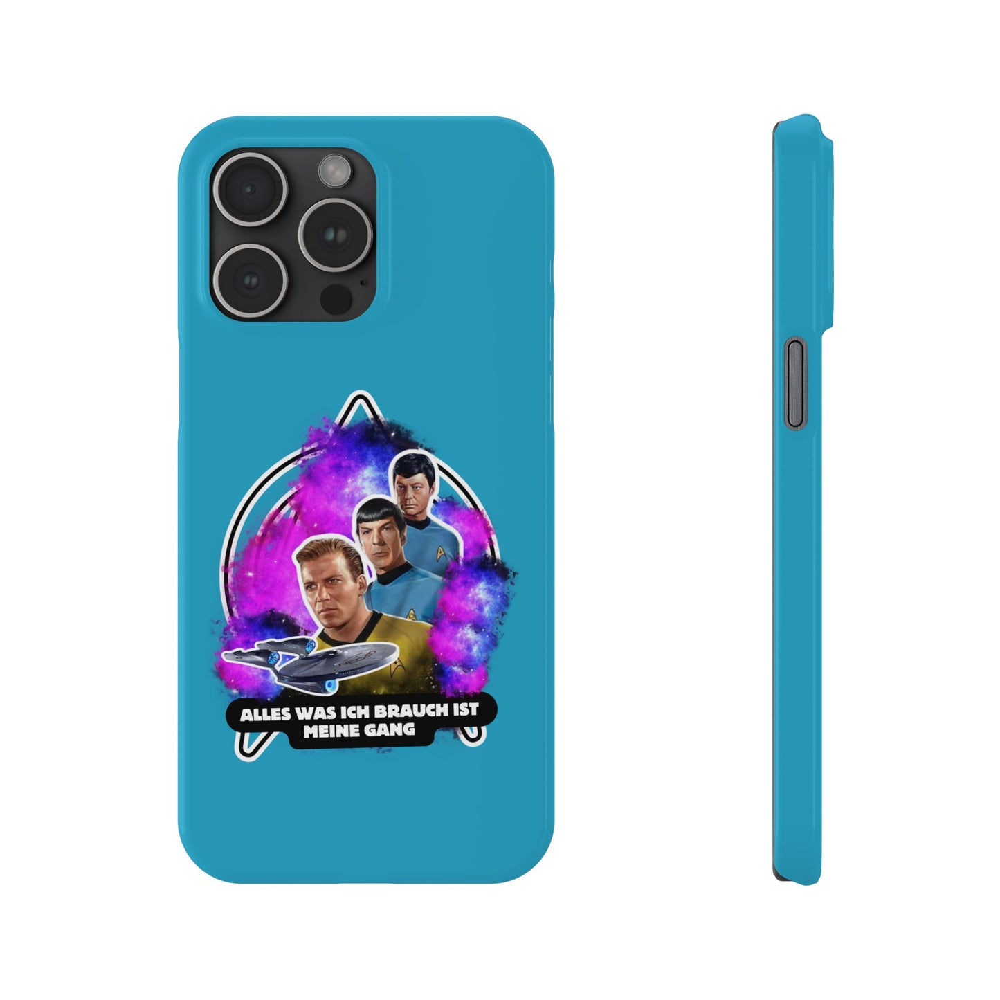 Handyhülle - Star trek Slim Phone Cases "Alles was ich brauch ist meine Gang", Star Trek