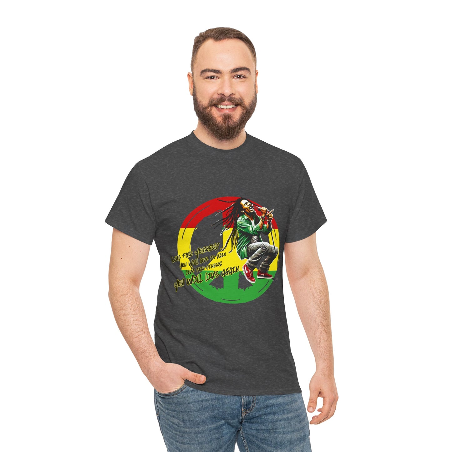 B o b M a r l e y Unisex T shirt - Raggae