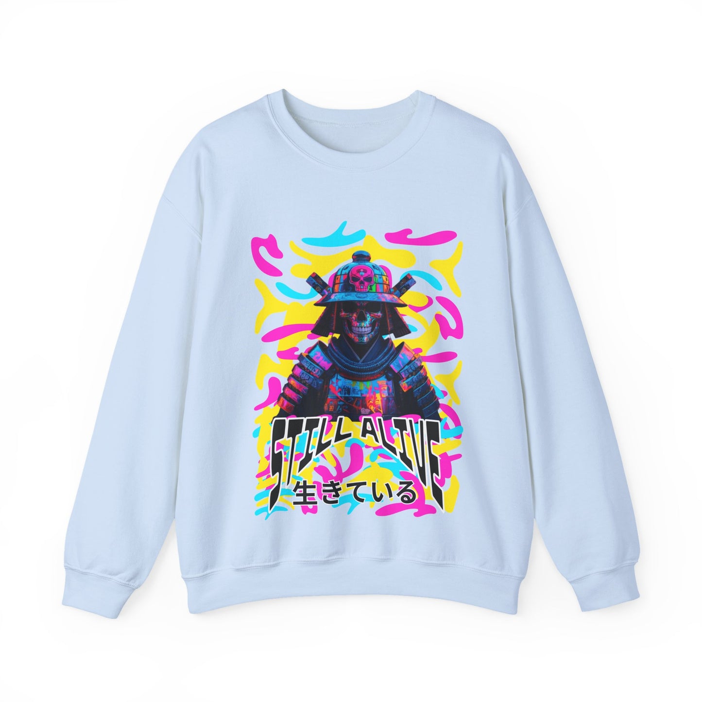 Samurai Still alive Sweatshirt - mit Japanischer Schrift