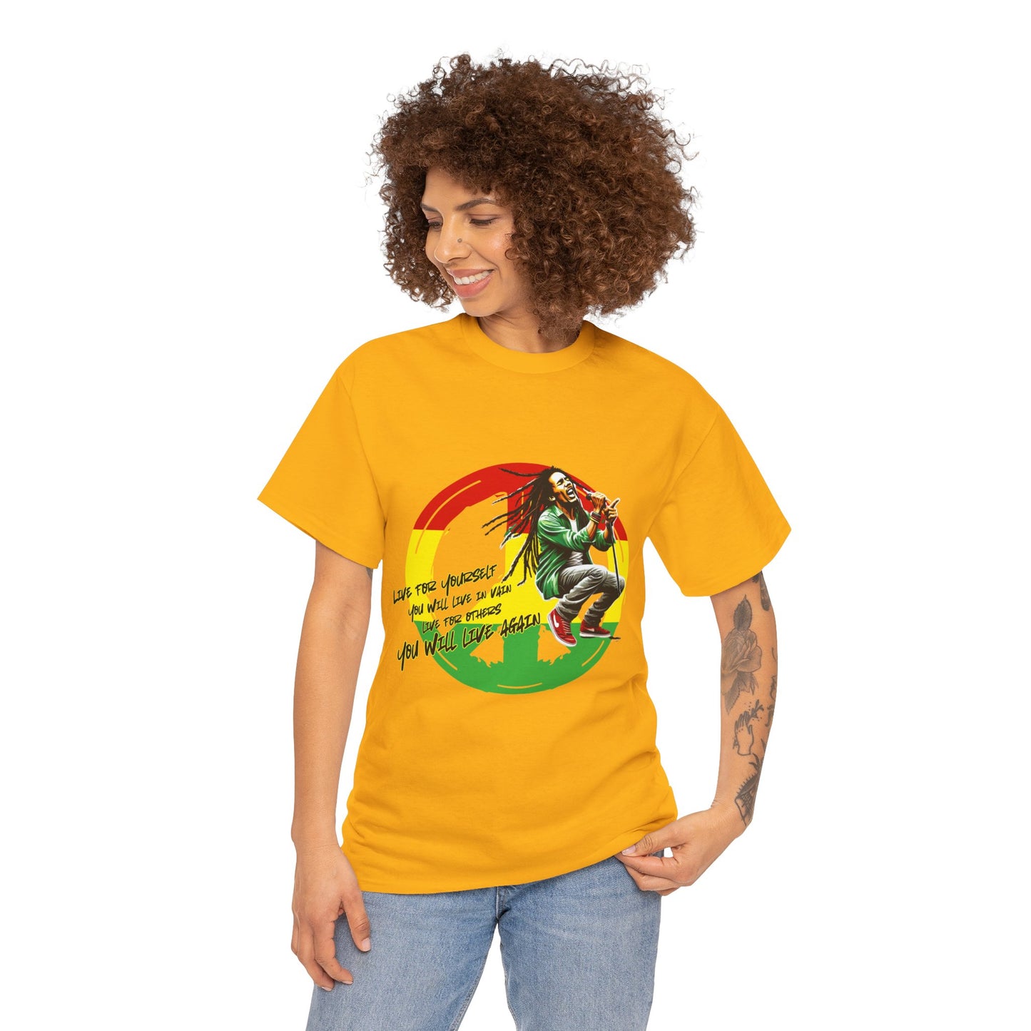 B o b M a r l e y Unisex T shirt - Raggae
