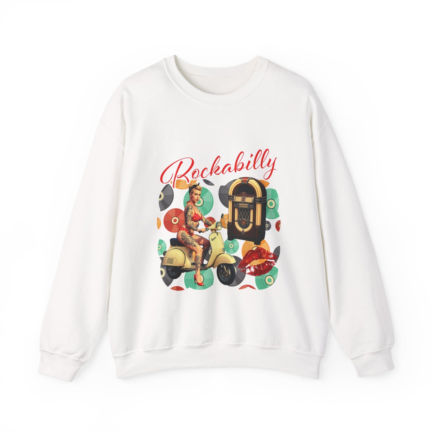 RockabillyHeavy Blend Sweatshirt | Vintage vibe