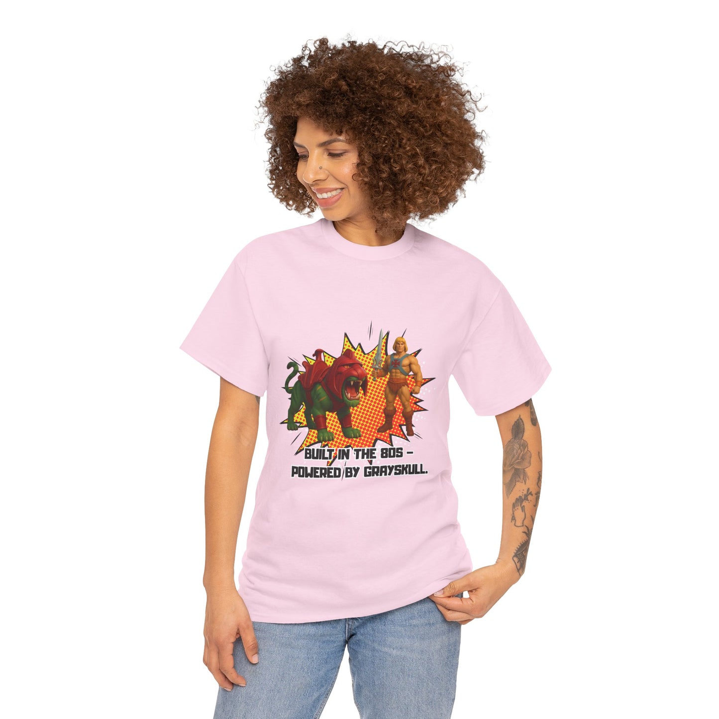 He-Man Unisex Vintage Master of the Universe Retro T-Shirt