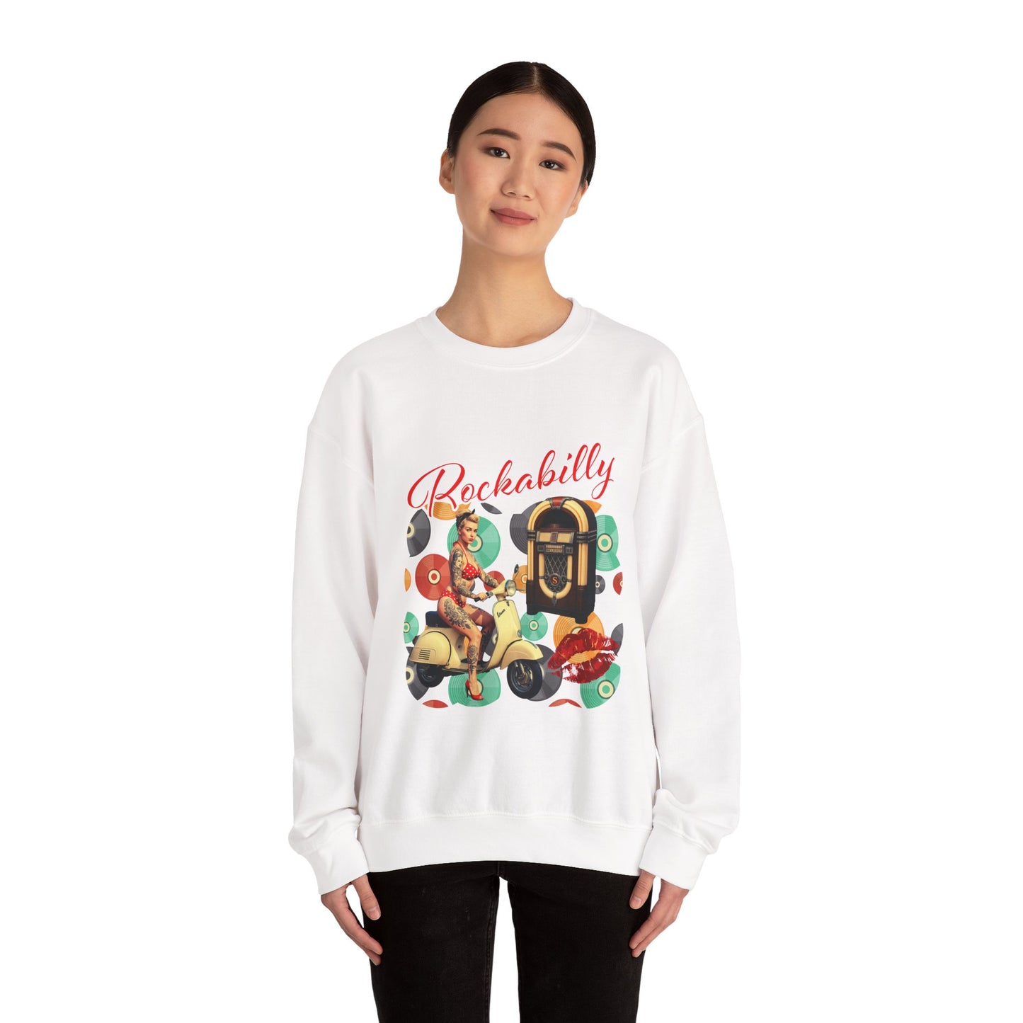 RockabillyHeavy Blend Sweatshirt | Vintage vibe