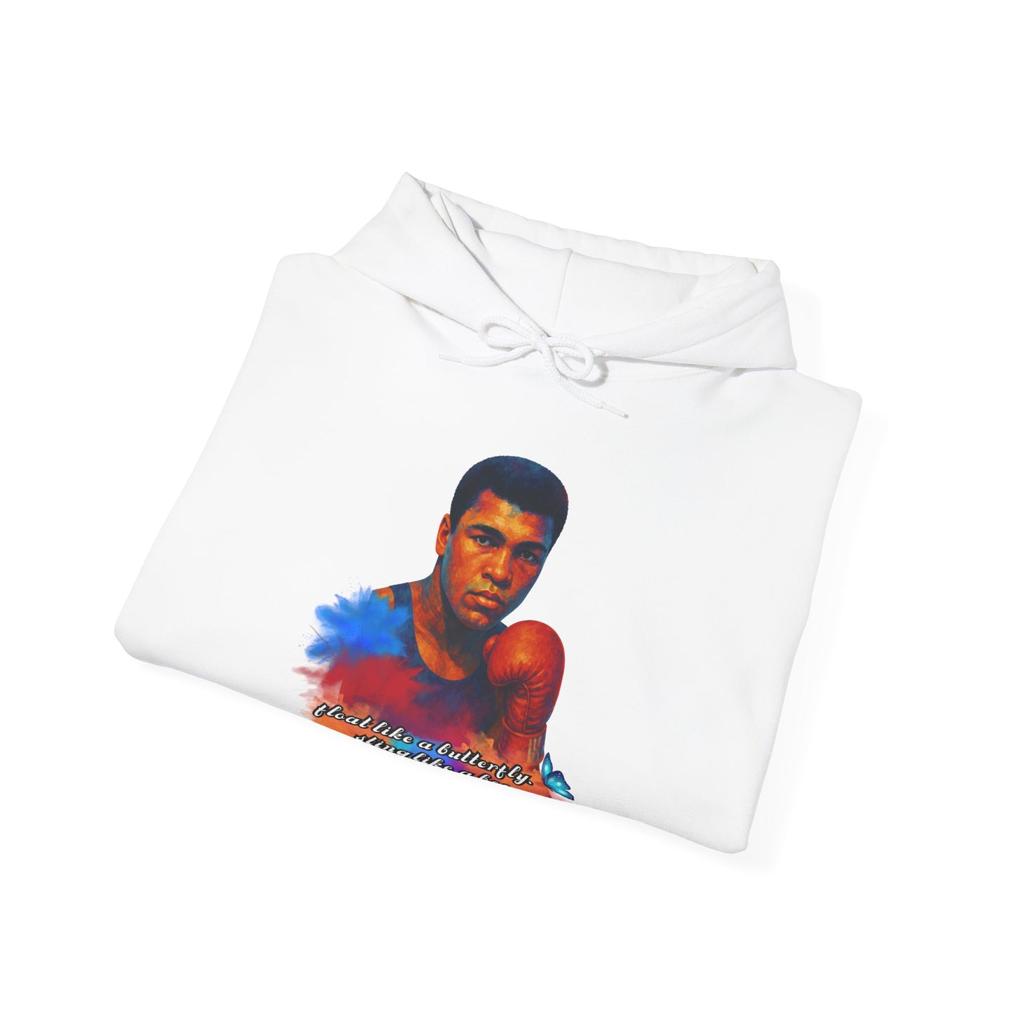 Inspirational Muhammad Ali Hoodie - Unisex Float like a butterfly and sting like a bee