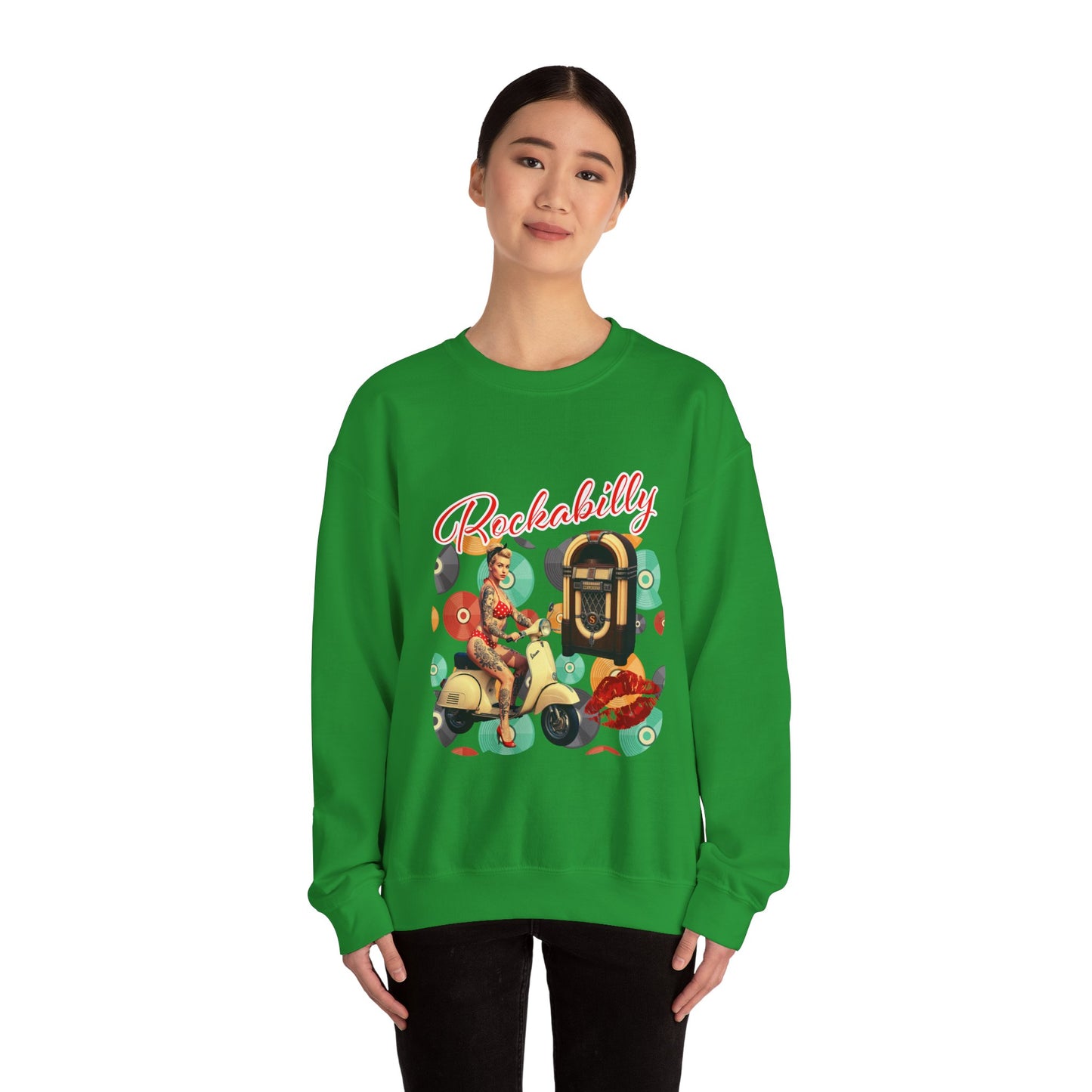 RockabillyHeavy Blend Sweatshirt | Vintage vibe