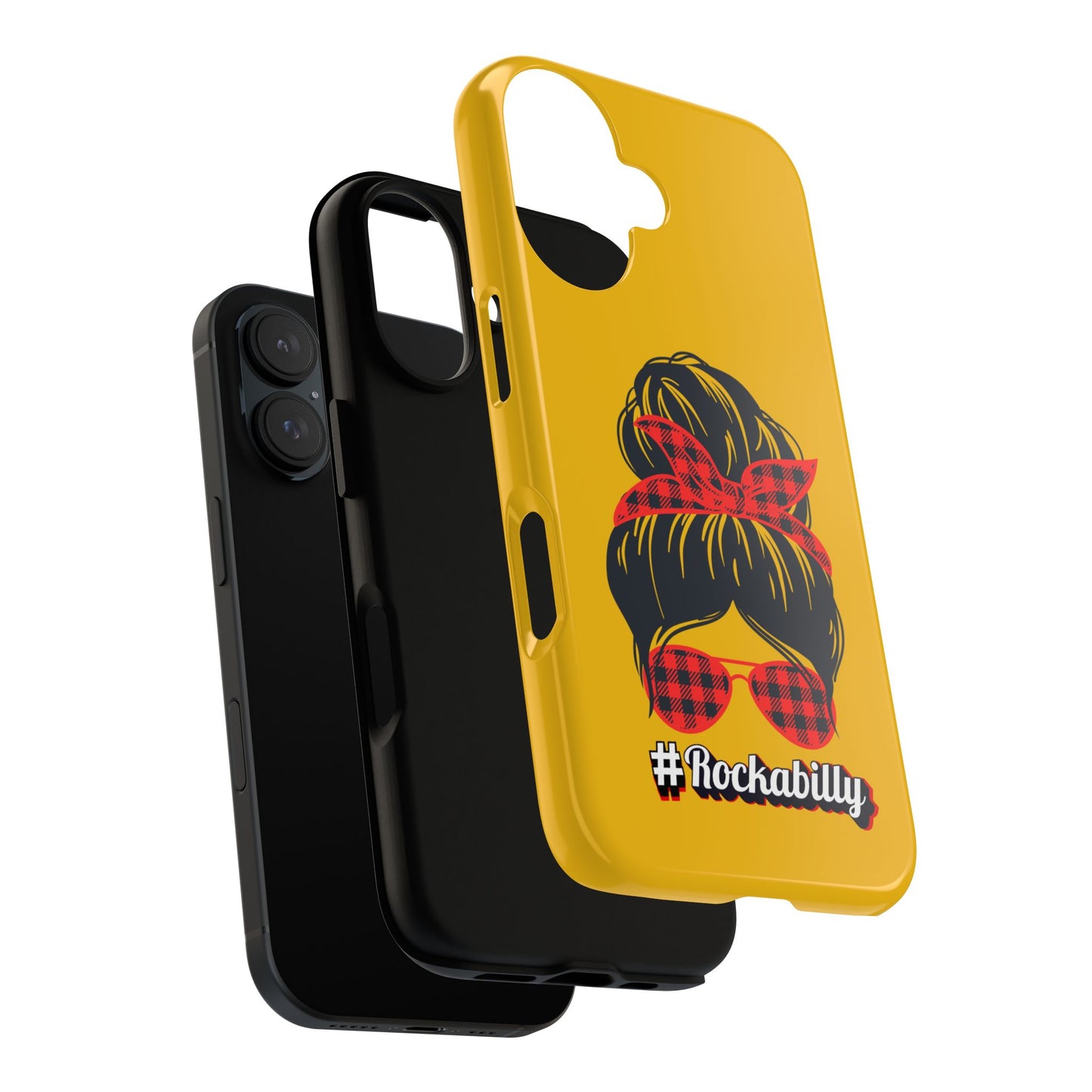 Handyhülle Rockabilly Phone Case, Vintage Scooter Design, Retro Style Cover