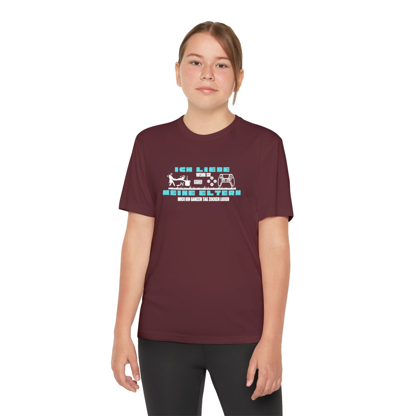 I love my parents - if I can play games all day... Fun Shirt