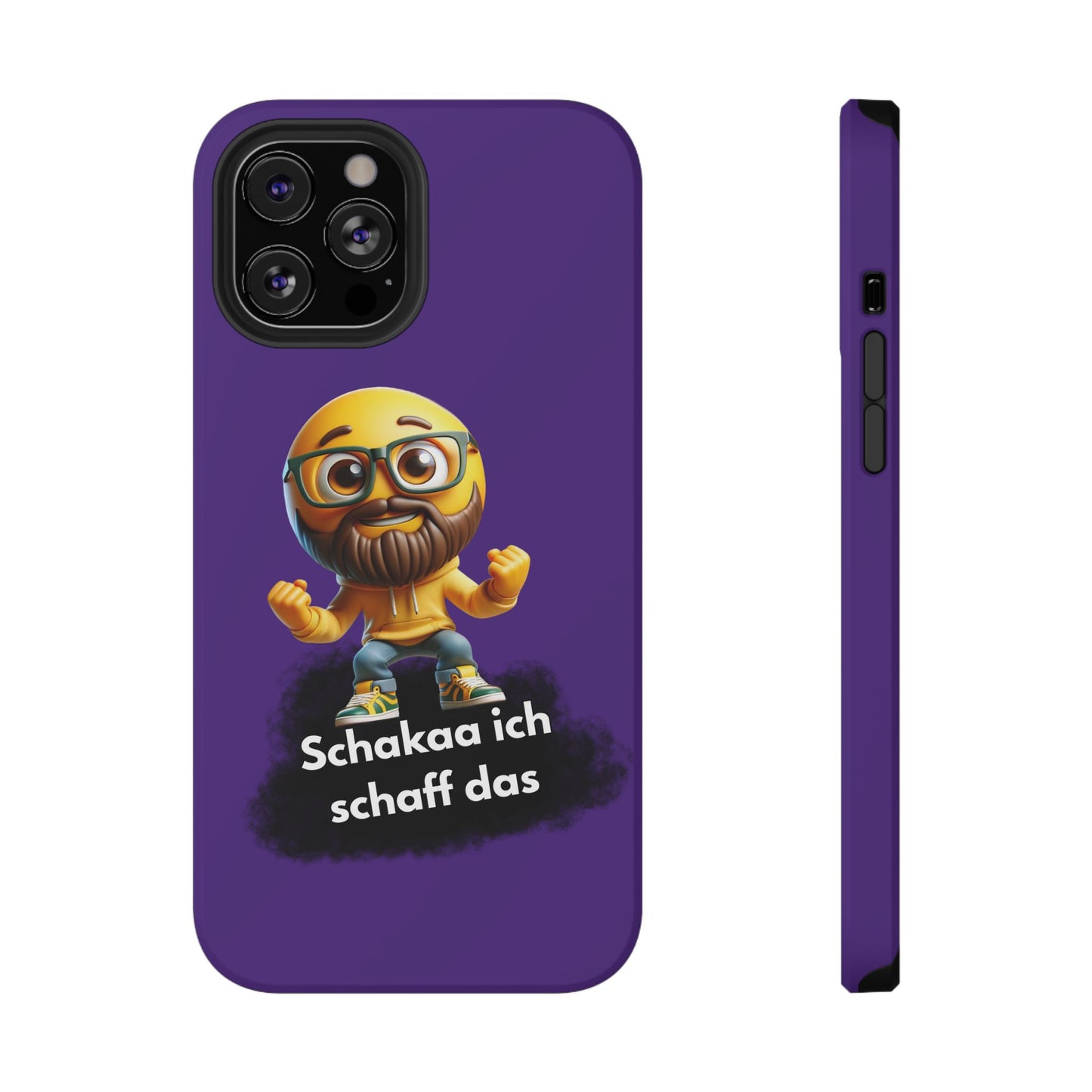 Motivational Impact-Resistant Phone Case - "Schakaa I can do it"