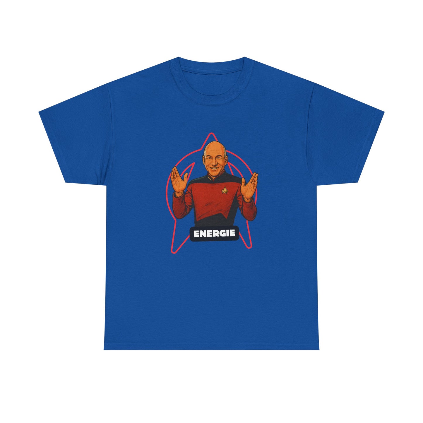 Energie Unisex Heavy Cotton Tee - Perfect for Sci-Fi Fans and Casual Wear