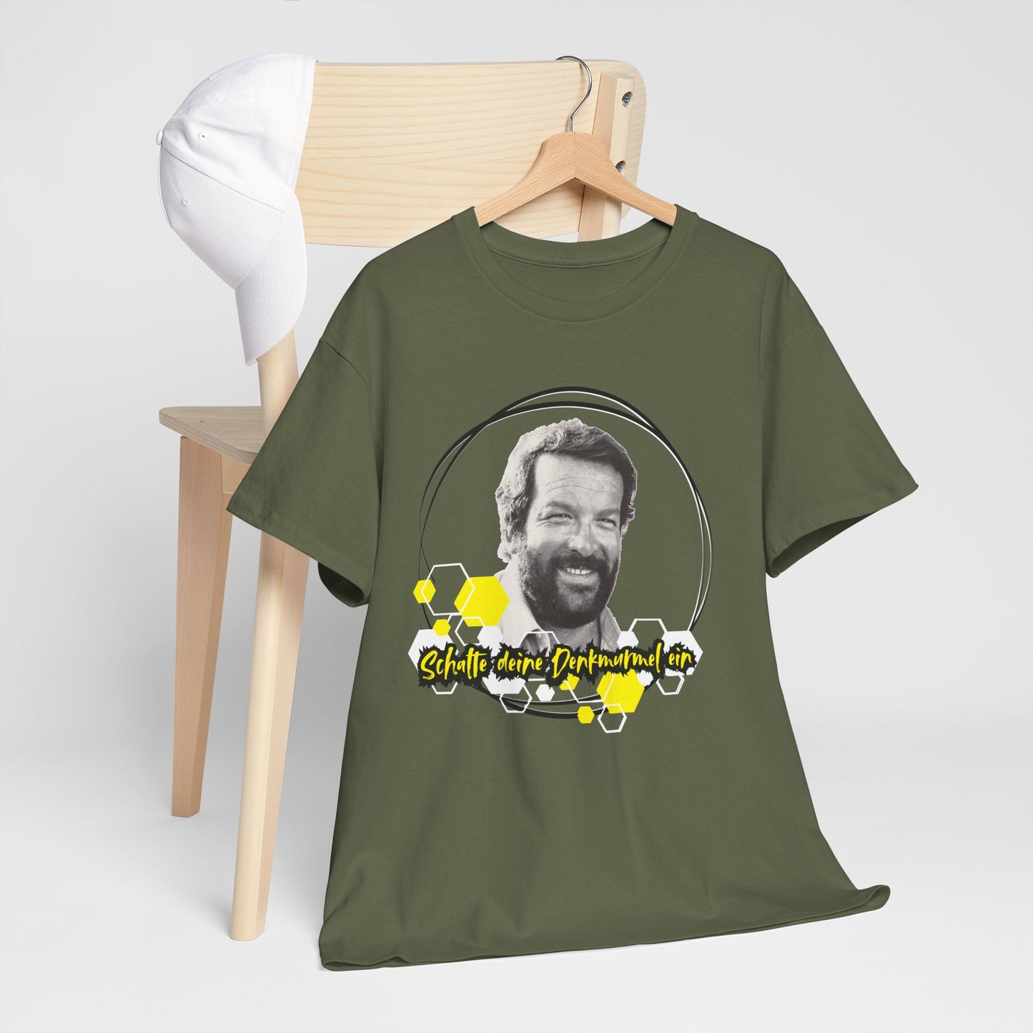 Bud Spencer - "Schalte Deine Denkmurmel An" T-Shirt