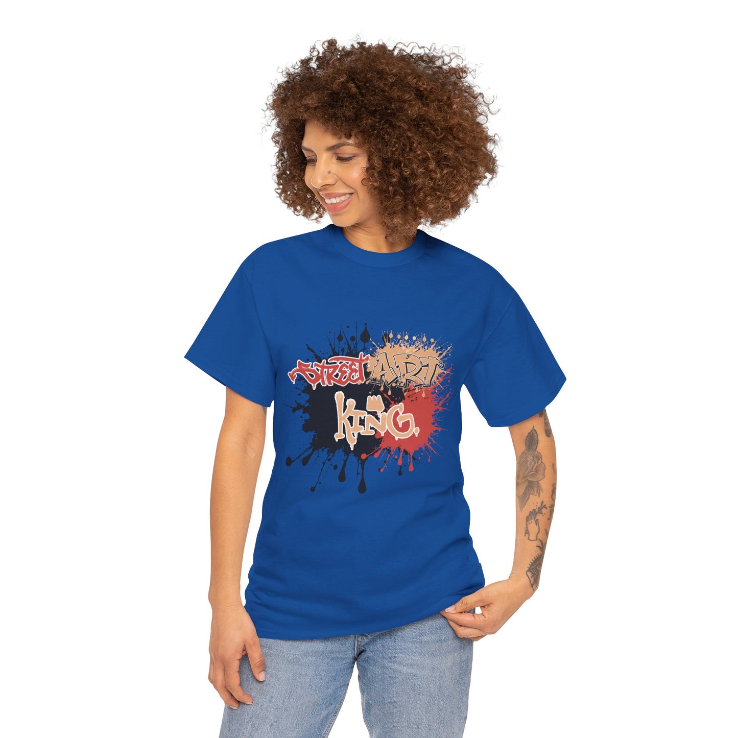 Urban Street Art Tee, Graphic T-Shirt, Casual Wear, Artistic Gift, Street Style Top, Hip-Hop Fashion Shirt Unisex - Graffiti