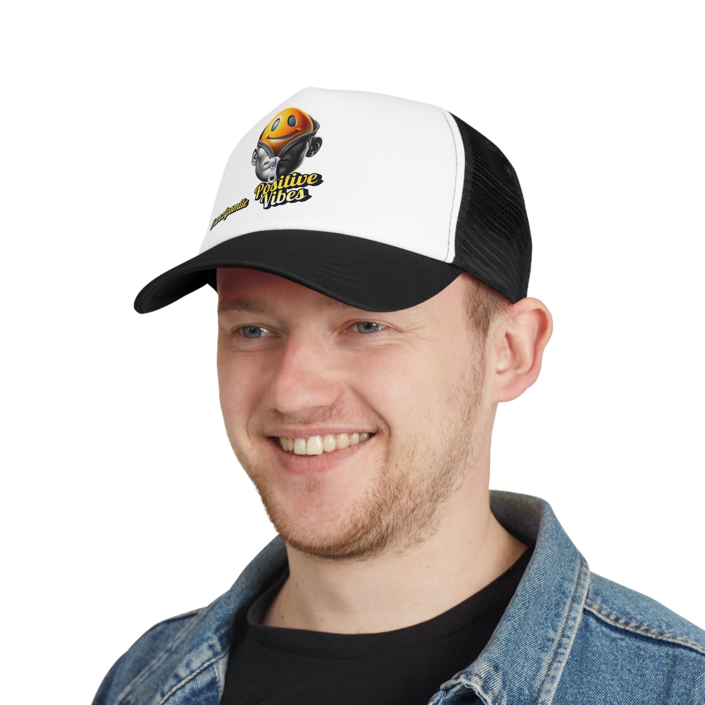 Positive Vibes Mesh Cap
