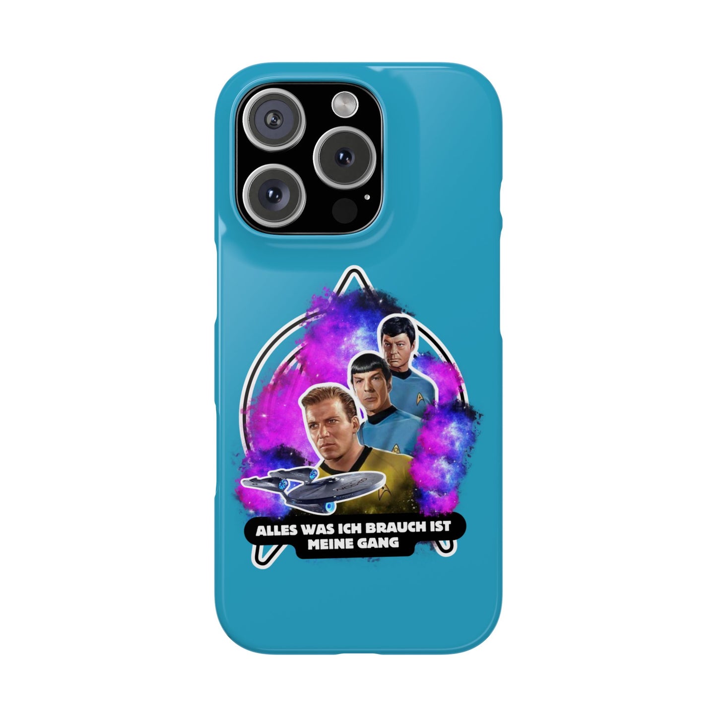 Handyhülle - Star trek Slim Phone Cases "Alles was ich brauch ist meine Gang", Star Trek