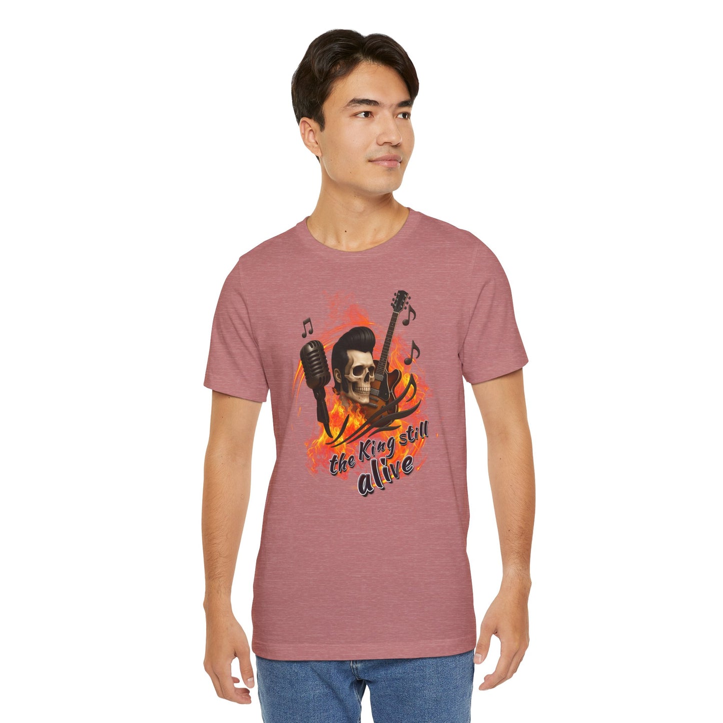 Music Vibes Unisex Jersey Tee - 'The King Still Alive' Graphic T-Shirt