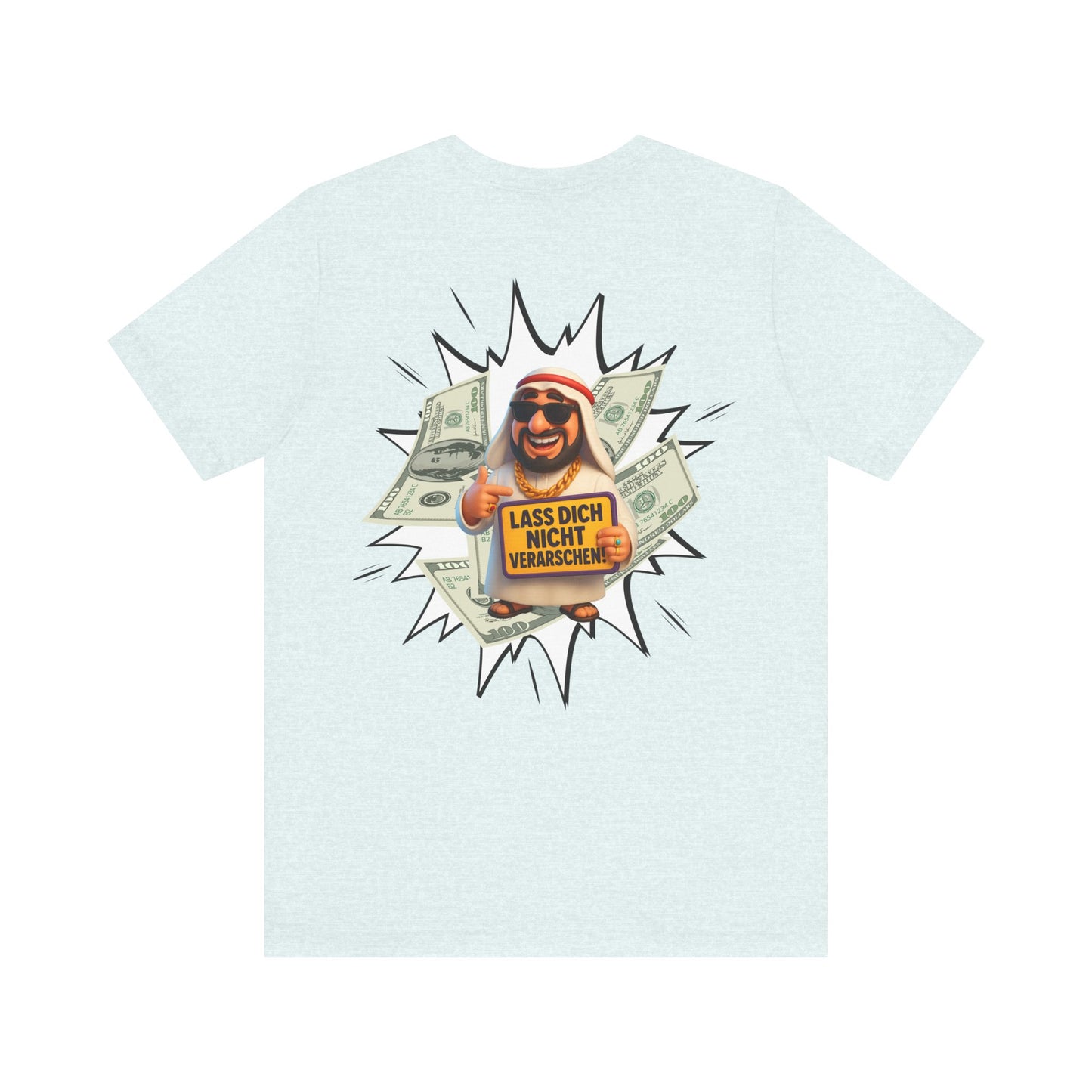 Bitcoins Dubai - Rosarote Welt - lass dich nicht verarschen T - Shirt