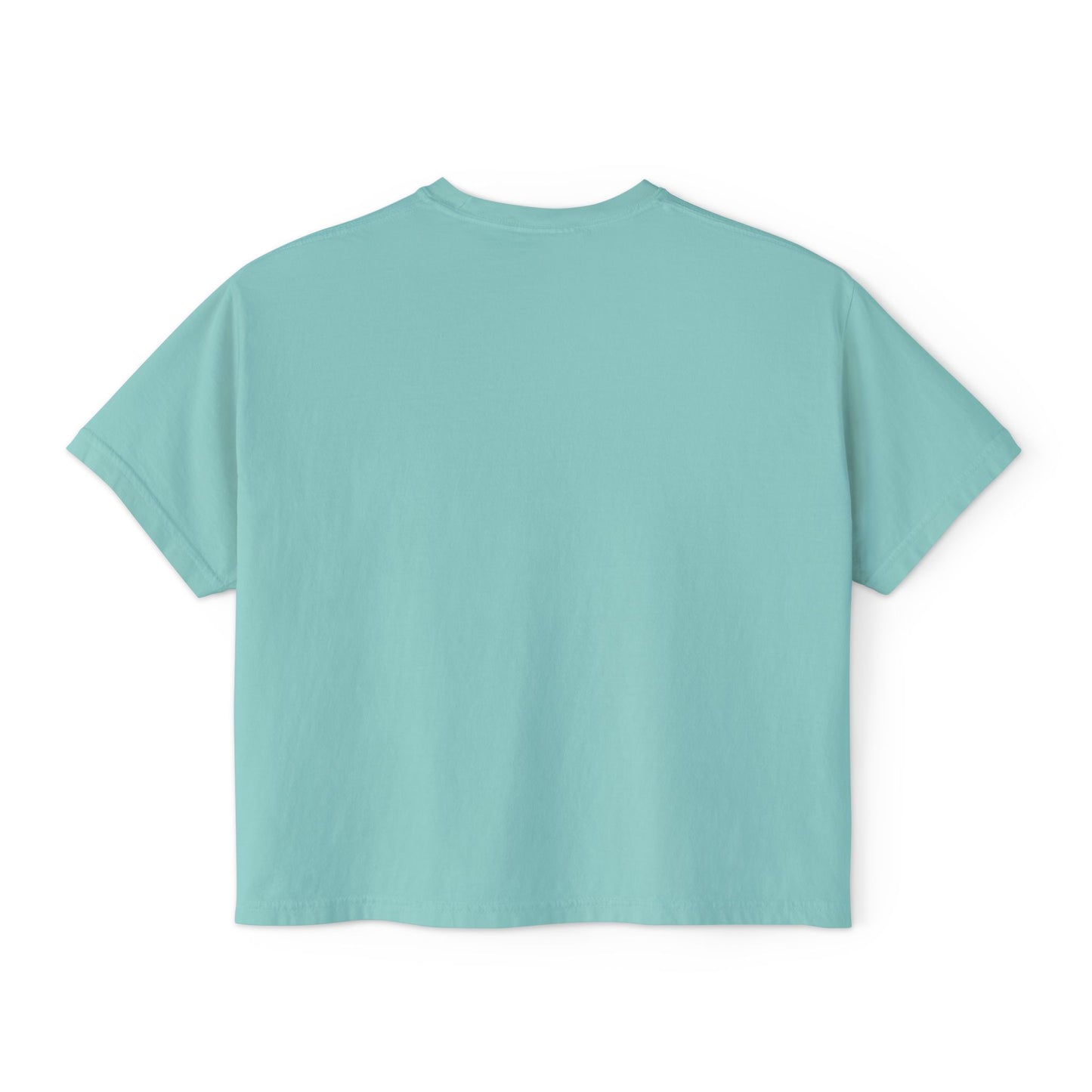 Women's Boxy Tee - "Within Darkness, There is Light" Cozy Cartoon Tee Anime