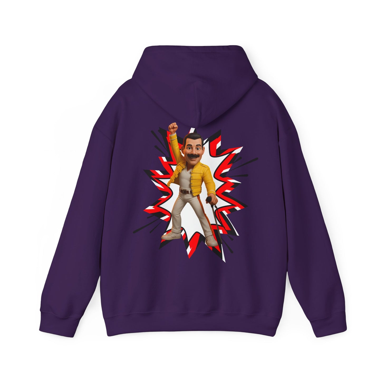 Freddie Hoodie, Unisex Sweatshirt for Music Lovers