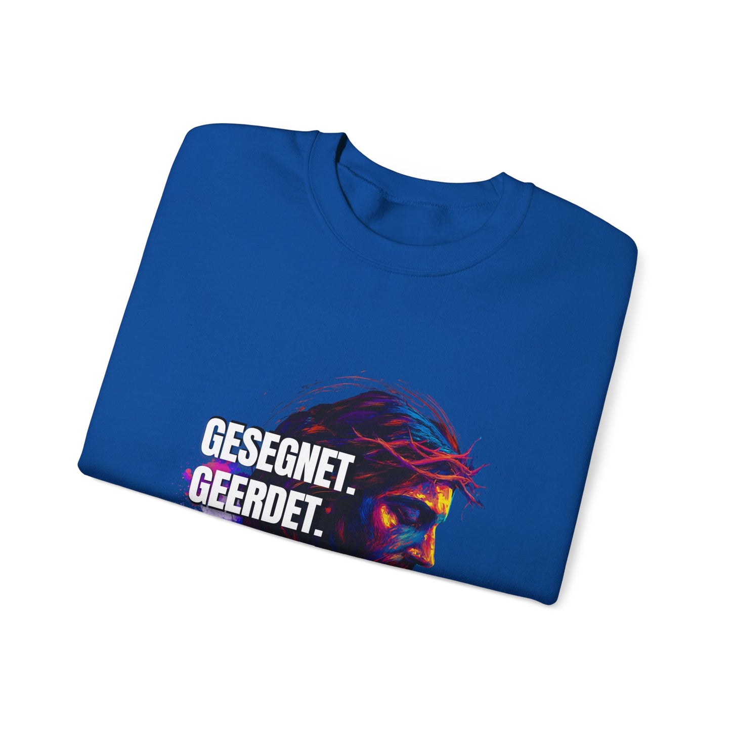 Sweatshirt Jesus- BLESSED - GROUNDED - CELEBRATED
