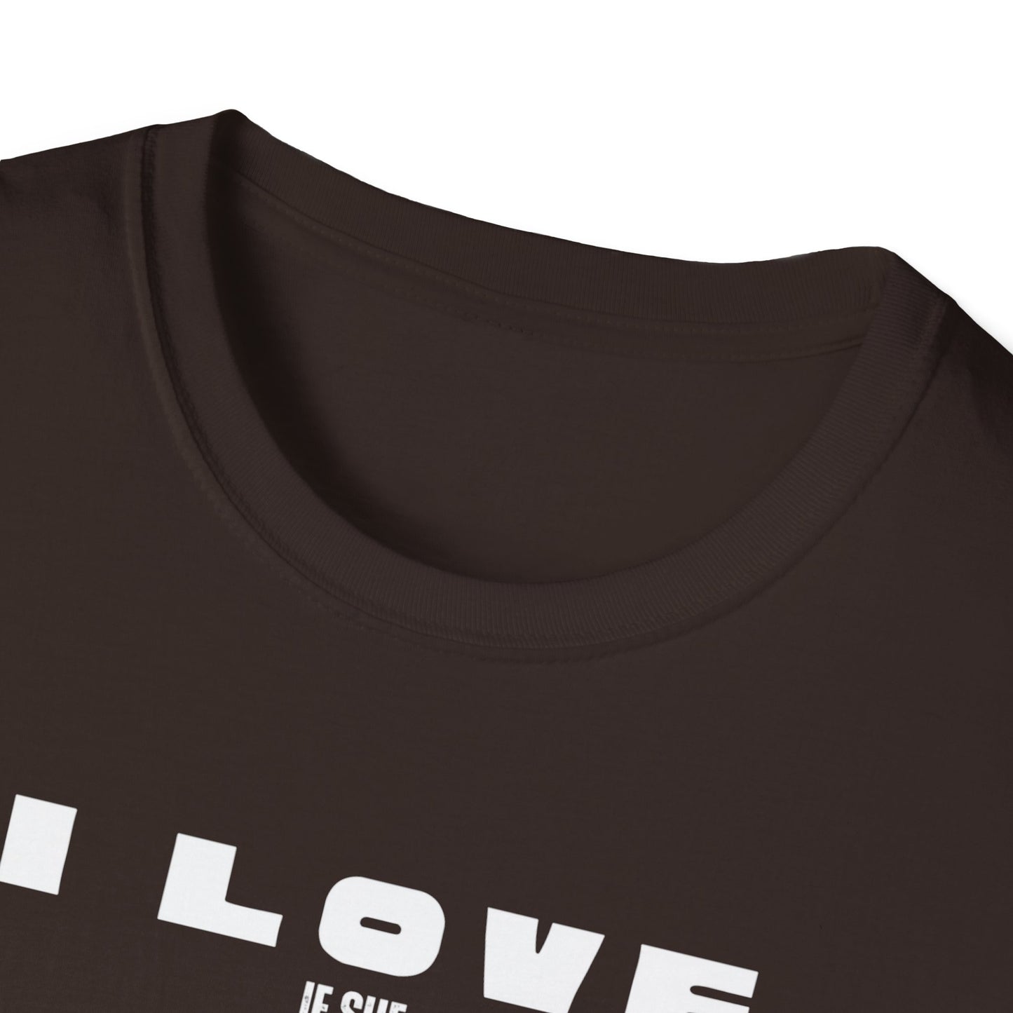 Minimalist Red Graphic Unisex T-Shirt - I love my wife