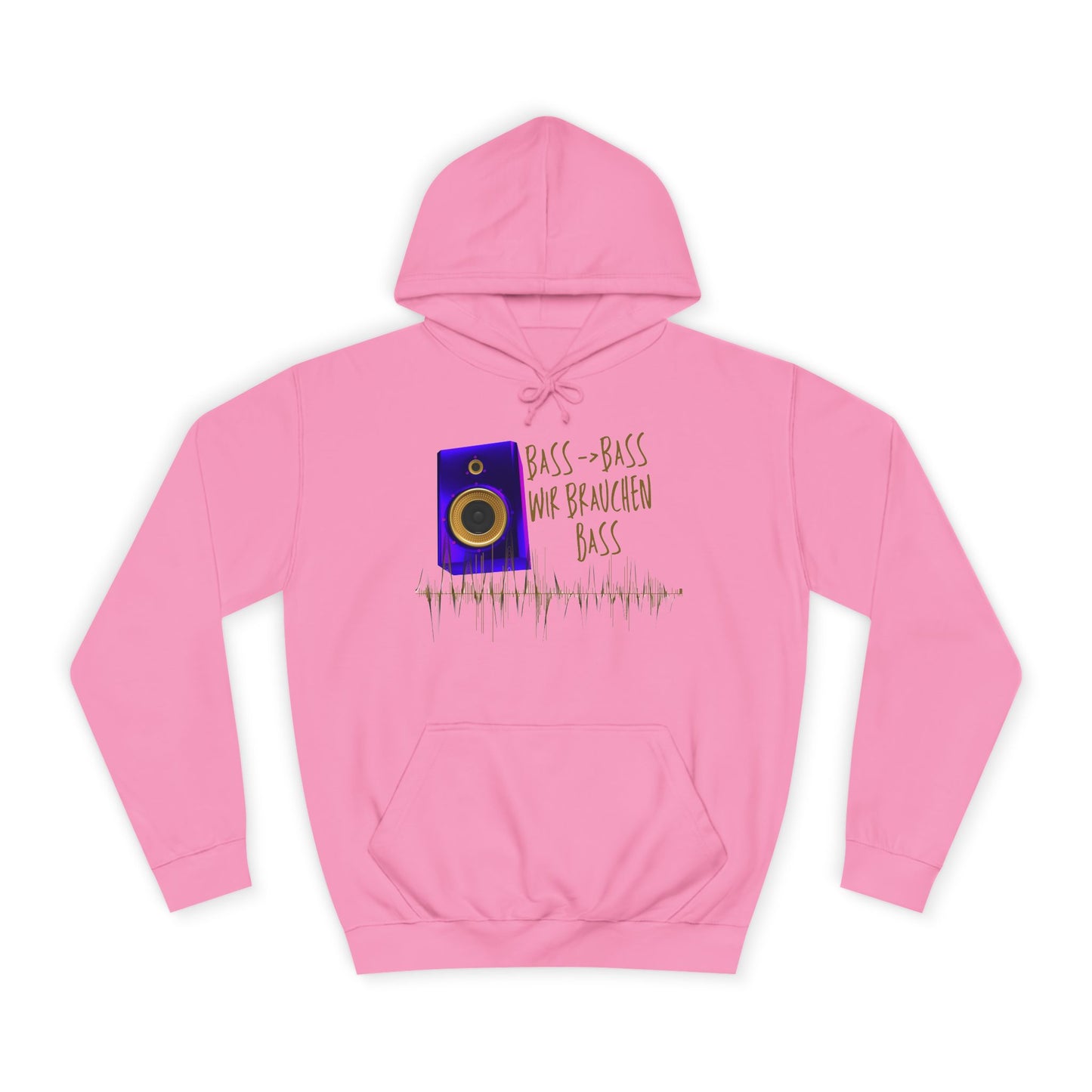 Bass, Bass wir brauchen Bass! Audio Vibes Hoodie | Unisex