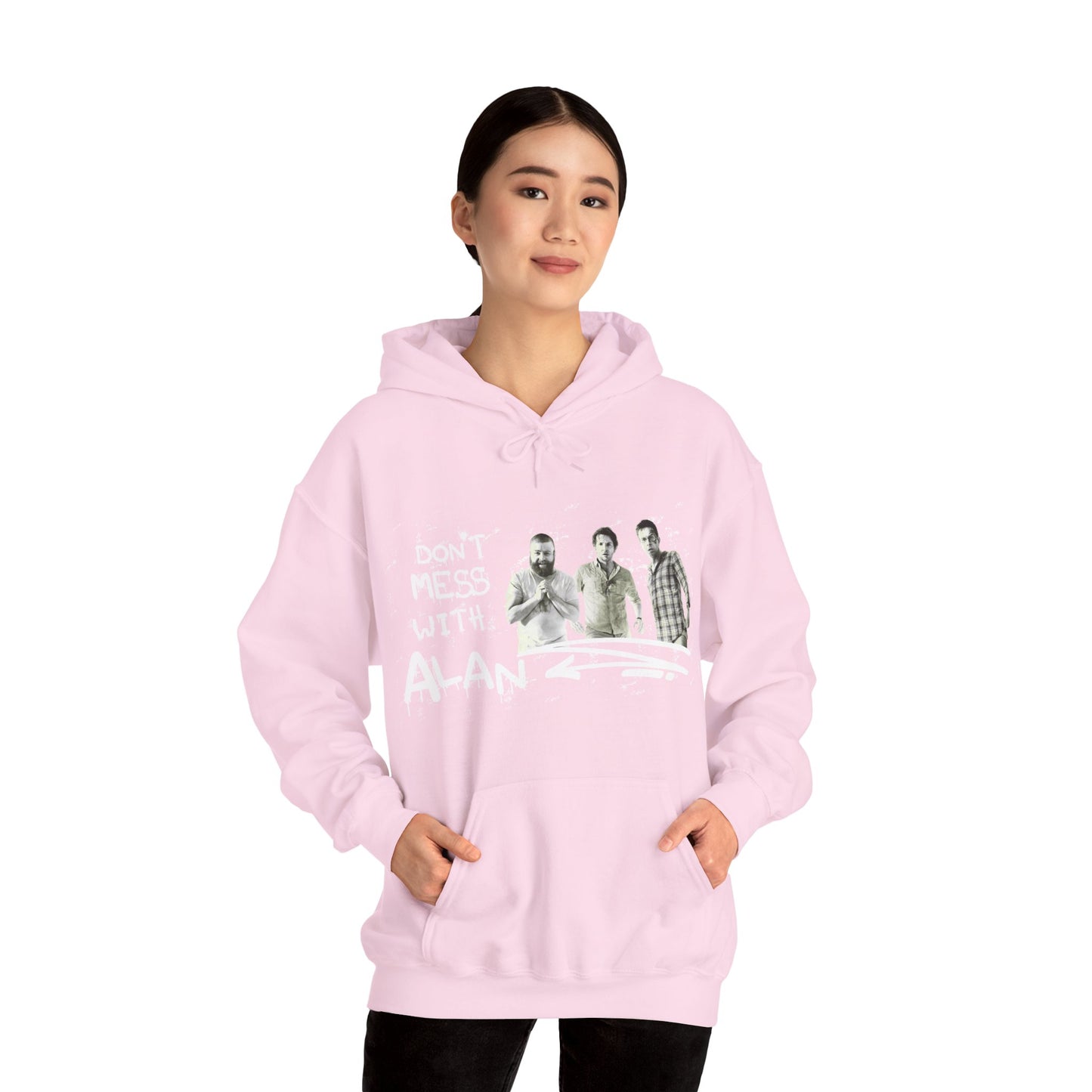 Don't Mess With Alan Hangover - Hoodie - Funny Sweatshirt for Casual Style