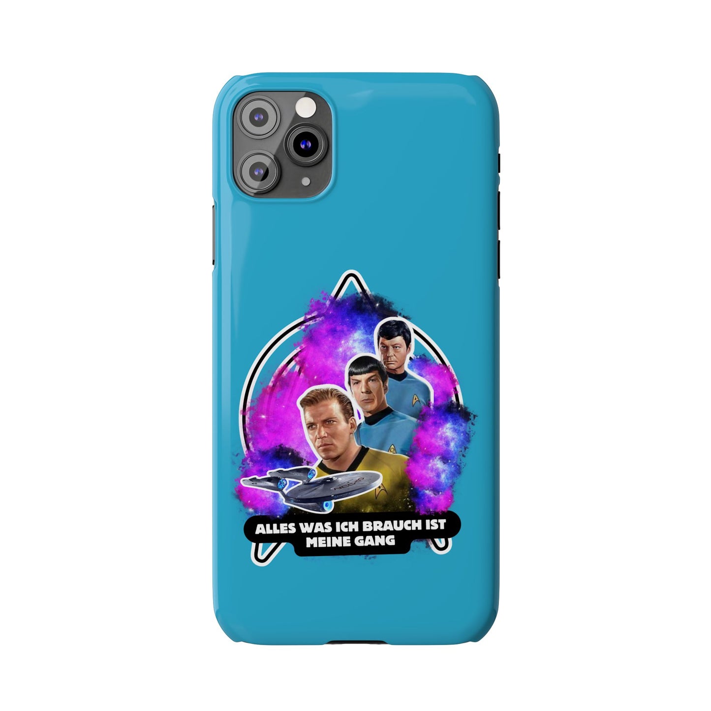Handyhülle - Star trek Slim Phone Cases "Alles was ich brauch ist meine Gang", Star Trek