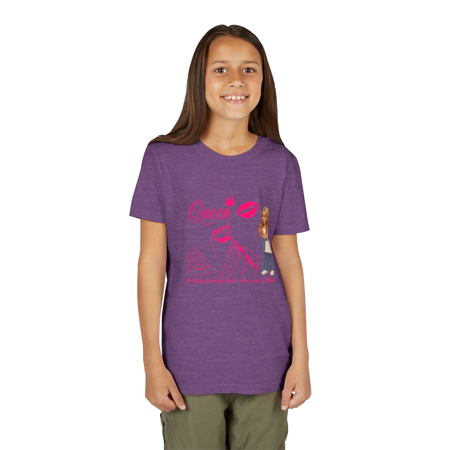 Girls' Queen Tee - Fun & Stylish