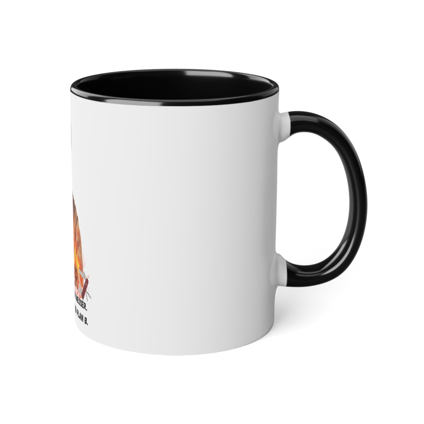 MacGyver Flame Mug, Coffee Lover Gift, Retro 80s Mug, Funny Office Cup, Tasse