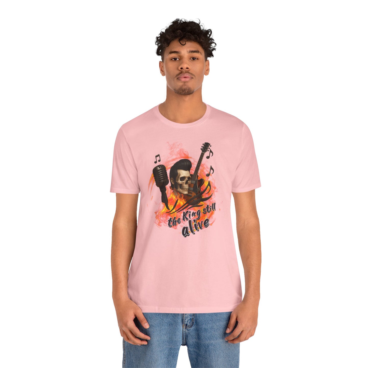 Music Vibes Unisex Jersey Tee - 'The King Still Alive' Graphic T-Shirt