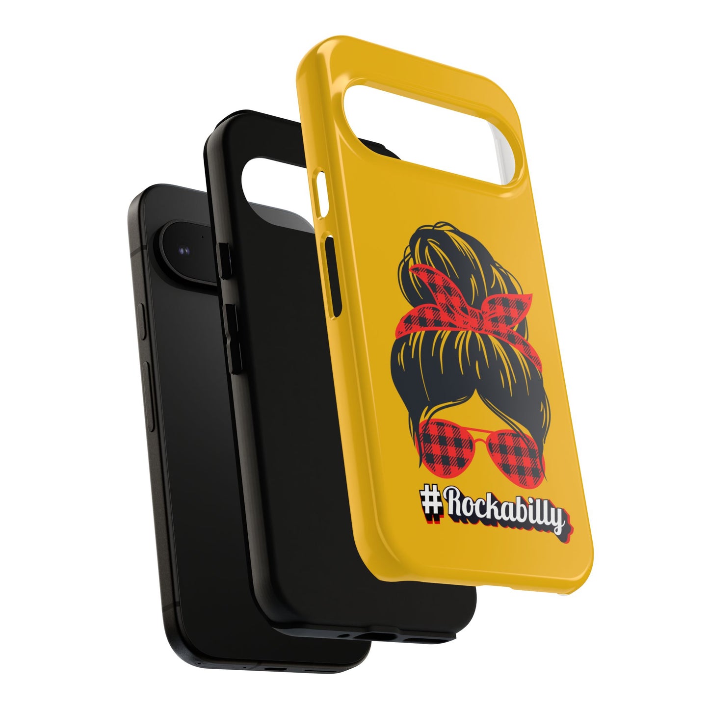 Handyhülle Rockabilly Phone Case, Vintage Scooter Design, Retro Style Cover
