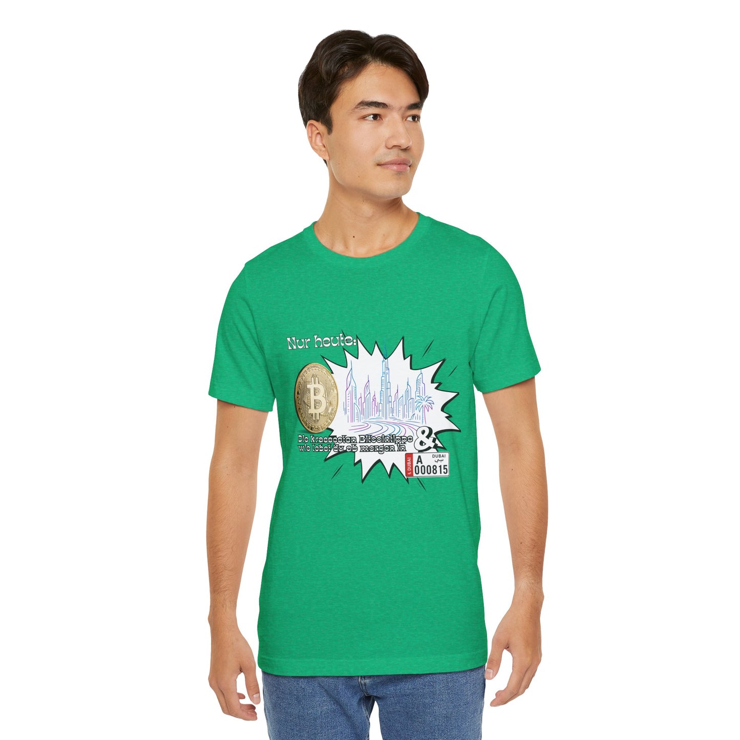 Bitcoins Dubai - Rosarote Welt - lass dich nicht verarschen T - Shirt