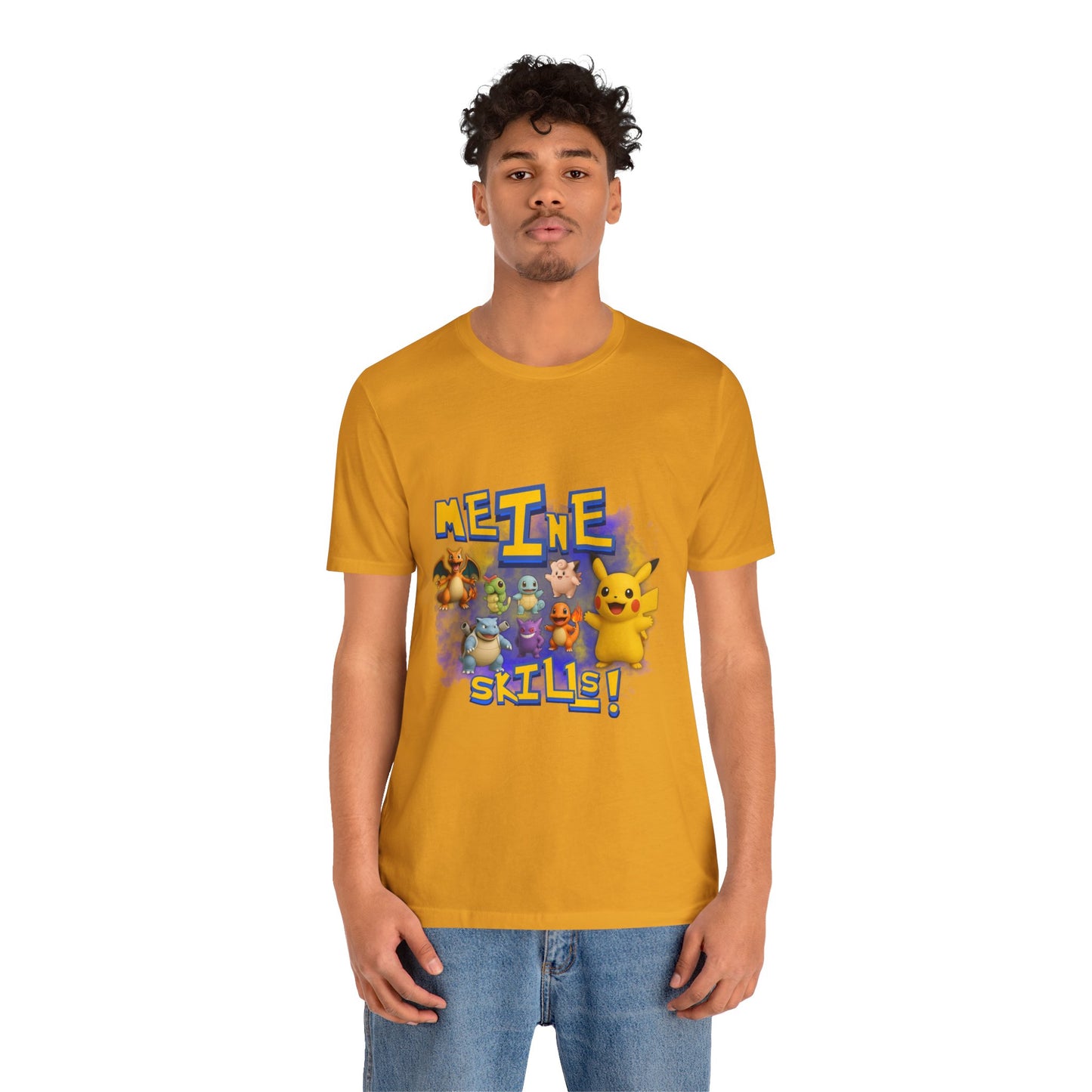 Pokemon Skills Unisex Tee, Fun Casual Shirt