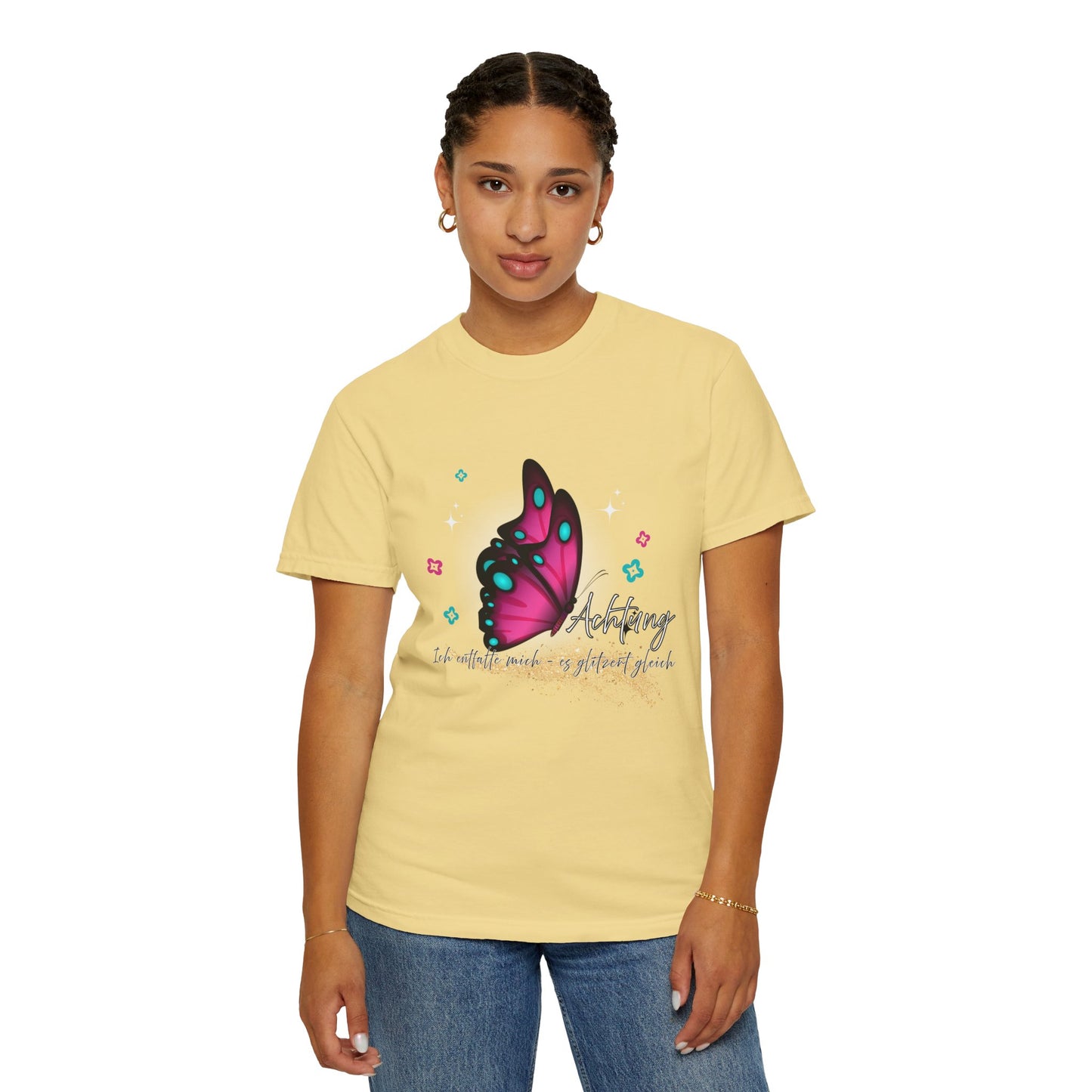 Achtung ich glitzere gleich... T shirt