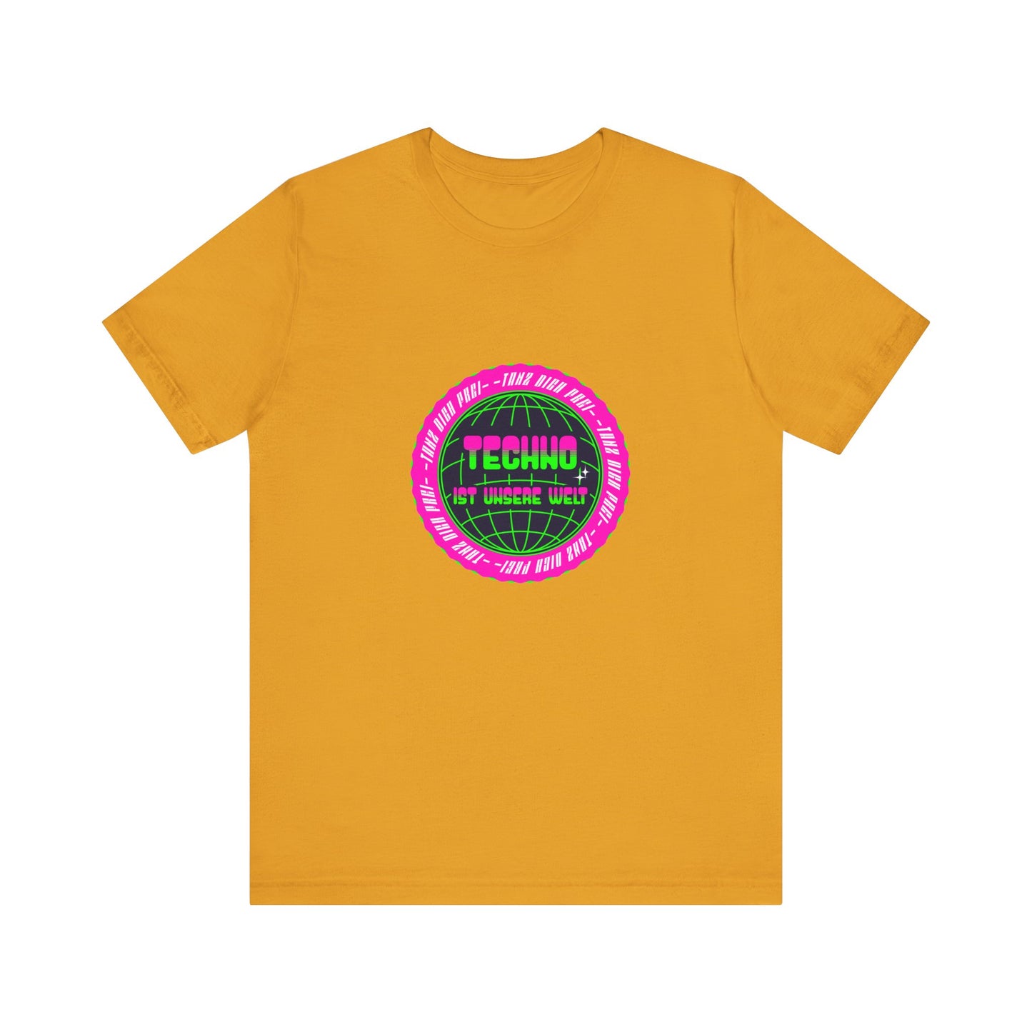 Tanz dich frei - Retro Techno Vibe Unisex Tee, Dance Party Shirt, Gift for Ravers, Festival Fashion,