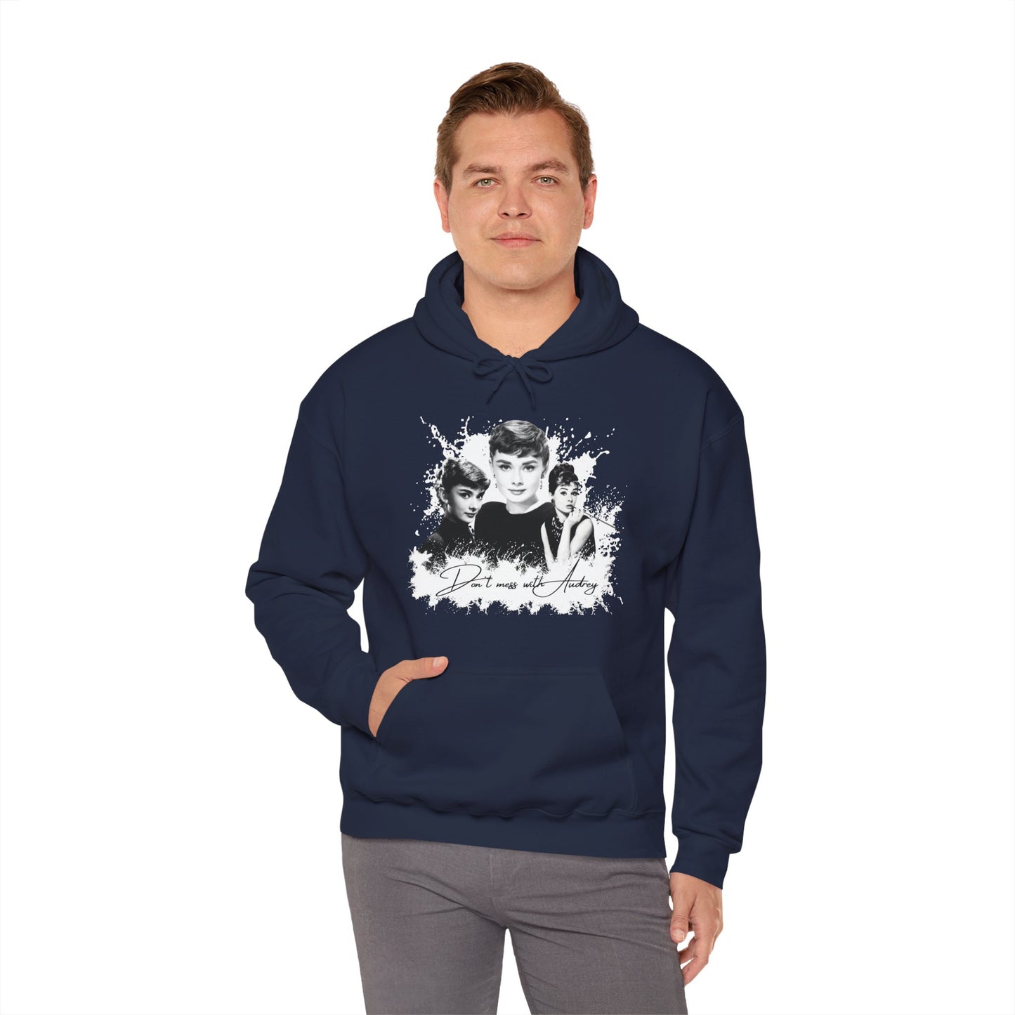 Retro Audrey Hepburn Hoodie - Classic Style