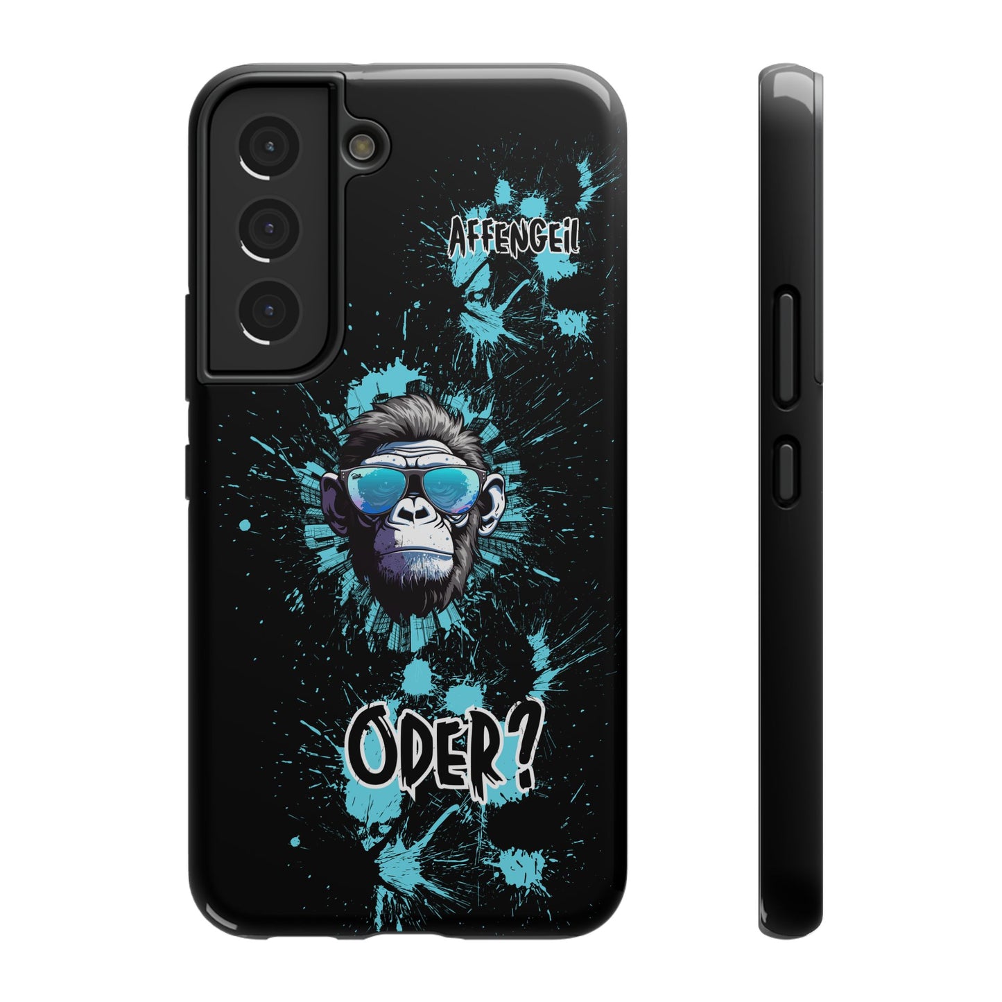 Affengeil - oder? Trendy Gorilla Phone Case - Impact-Resistant, Bold Design for Animal Lovers